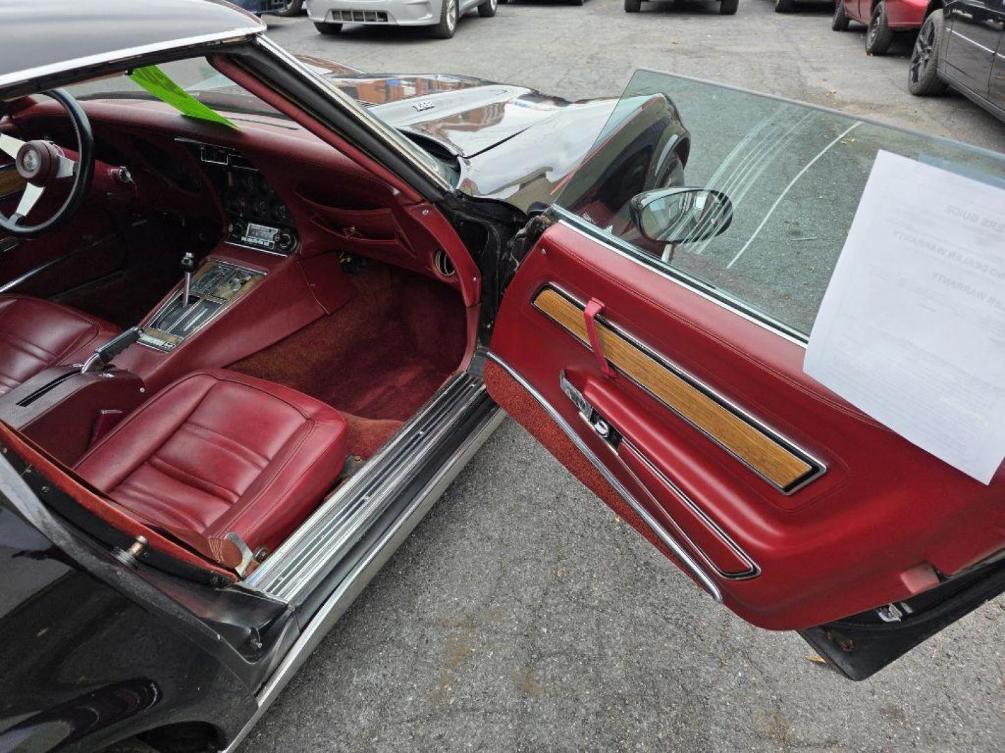 1974 BLACK CHEVROLET CORVETTE L-82 CONVERTIBLE T-TOP (00001Z37T4S) , Automatic transmission, located at 117 North Cameron Street, Harrisburg, PA, 17101, (717) 963-8962, 40.266762, -76.875259 - WE FINANCE!!! Good Credit/ Bad Credit/ No Credit - ALL Trade-Ins Welcomed!!! ***Guaranteed Credit Approval*** APPLY ONLINE or CALL us TODAY ;) Please call us to discuss your cash and financing options. - Photo#18