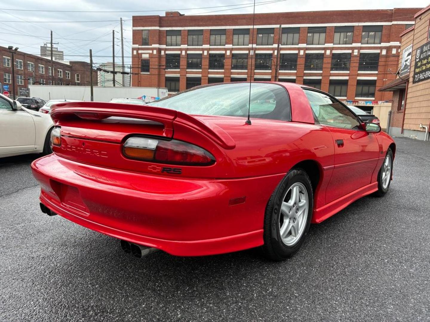 1997 RED CHEVROLET CAMARO BASE (2G1FP22K7V2) with an 3.8L engine, 5-Speed Manual transmission, located at 7981 Paxton Street, Harrisburg, PA, 17111, (717) 561-2926, 40.261490, -76.749229 - WE FINANCE!!! Good Credit/ Challenged Credit/ No Credit - ALL Trade-Ins Welcomed!!! APPLY ONLINE or CALL us TODAY ;) Please call us to discuss your cash and/or financing options. - Photo#4