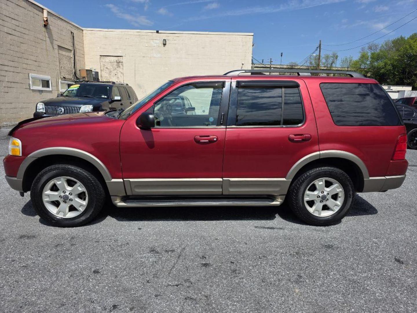 2003 RED FORD EXPLORER EDDIE BAUER (1FMZU74W73U) with an 4.6L engine, Automatic transmission, located at 117 North Cameron Street, Harrisburg, PA, 17101, (717) 963-8962, 40.266762, -76.875259 - WE FINANCE!!! MOST vehicles are available for financing. Good Credit/ Challenged Credit/ No Credit - ALL Trade-Ins Welcomed!!! APPLY ONLINE or CALL us TODAY Please call us to discuss your cash and/or financing options. Thanks for checking our inventory! We're here to help. - Photo#1