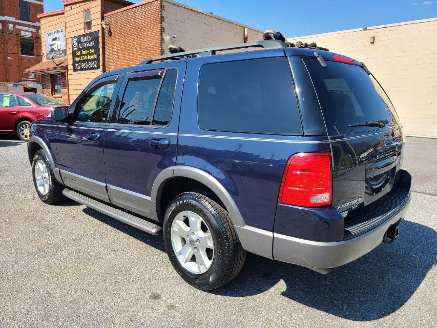 2003 BLUE FORD EXPLORER XLT (1FMZU73KX3U) with an 4.0L engine, Automatic transmission, located at 117 North Cameron Street, Harrisburg, PA, 17101, (717) 963-8962, 40.266762, -76.875259 - WE FINANCE!!! Good Credit/ Bad Credit/ No Credit - ALL Trade-Ins Welcomed!!! ***Guaranteed Credit Approval*** APPLY ONLINE or CALL us TODAY ;) Internet Prices and Marketplace Prices are SPECIAL discounted ***CASH DEALS*** Retail Prices are higher. Please call us to discuss your cash and finan - Photo#2
