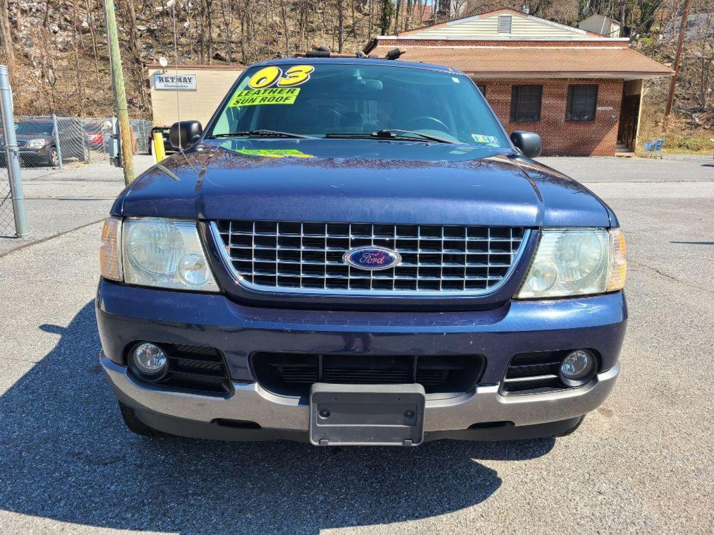 2003 BLUE FORD EXPLORER XLT (1FMZU73KX3U) with an 4.0L engine, Automatic transmission, located at 117 North Cameron Street, Harrisburg, PA, 17101, (717) 963-8962, 40.266762, -76.875259 - WE FINANCE!!! Good Credit/ Bad Credit/ No Credit - ALL Trade-Ins Welcomed!!! ***Guaranteed Credit Approval*** APPLY ONLINE or CALL us TODAY ;) Internet Prices and Marketplace Prices are SPECIAL discounted ***CASH DEALS*** Retail Prices are higher. Please call us to discuss your cash and finan - Photo#7