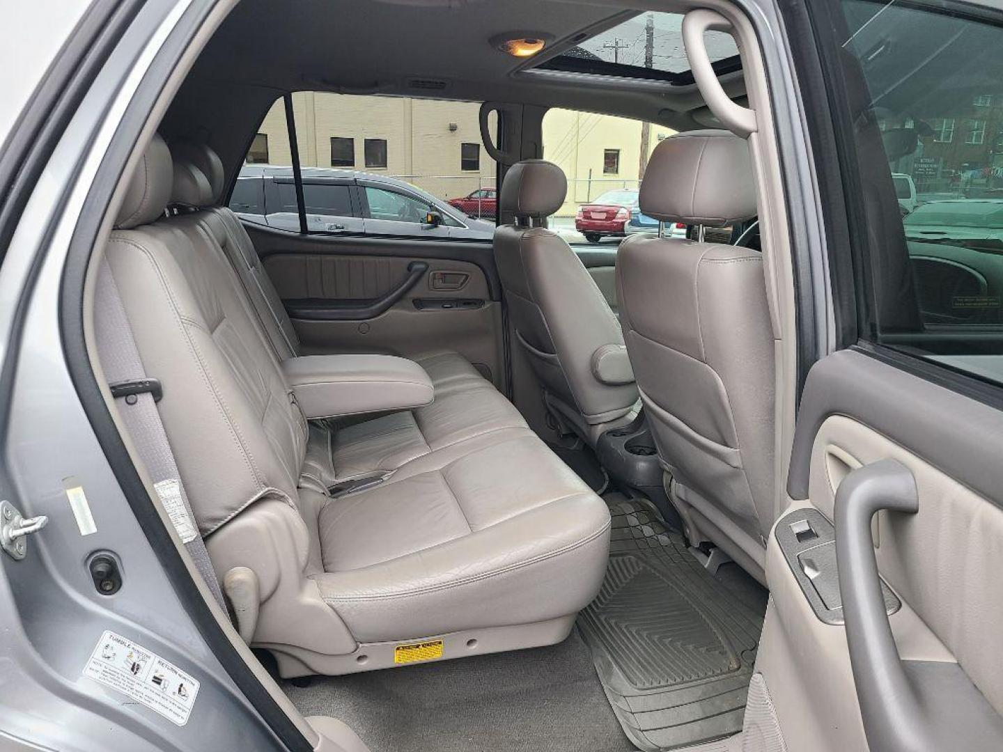 2003 SILVER TOYOTA SEQUOIA LIMITED (5TDBT48A03S) with an 4.7L engine, Automatic transmission, located at 117 North Cameron Street, Harrisburg, PA, 17101, (717) 963-8962, 40.266762, -76.875259 - WE FINANCE!!! Good Credit/ Bad Credit/ No Credit - ALL Trade-Ins Welcomed!!! ***Guaranteed Credit Approval*** APPLY ONLINE or CALL us TODAY ;) Internet Prices and Marketplace Prices are SPECIAL discounted ***CASH DEALS*** Retail Prices are higher. Please call us to discuss your cash and finan - Photo#12