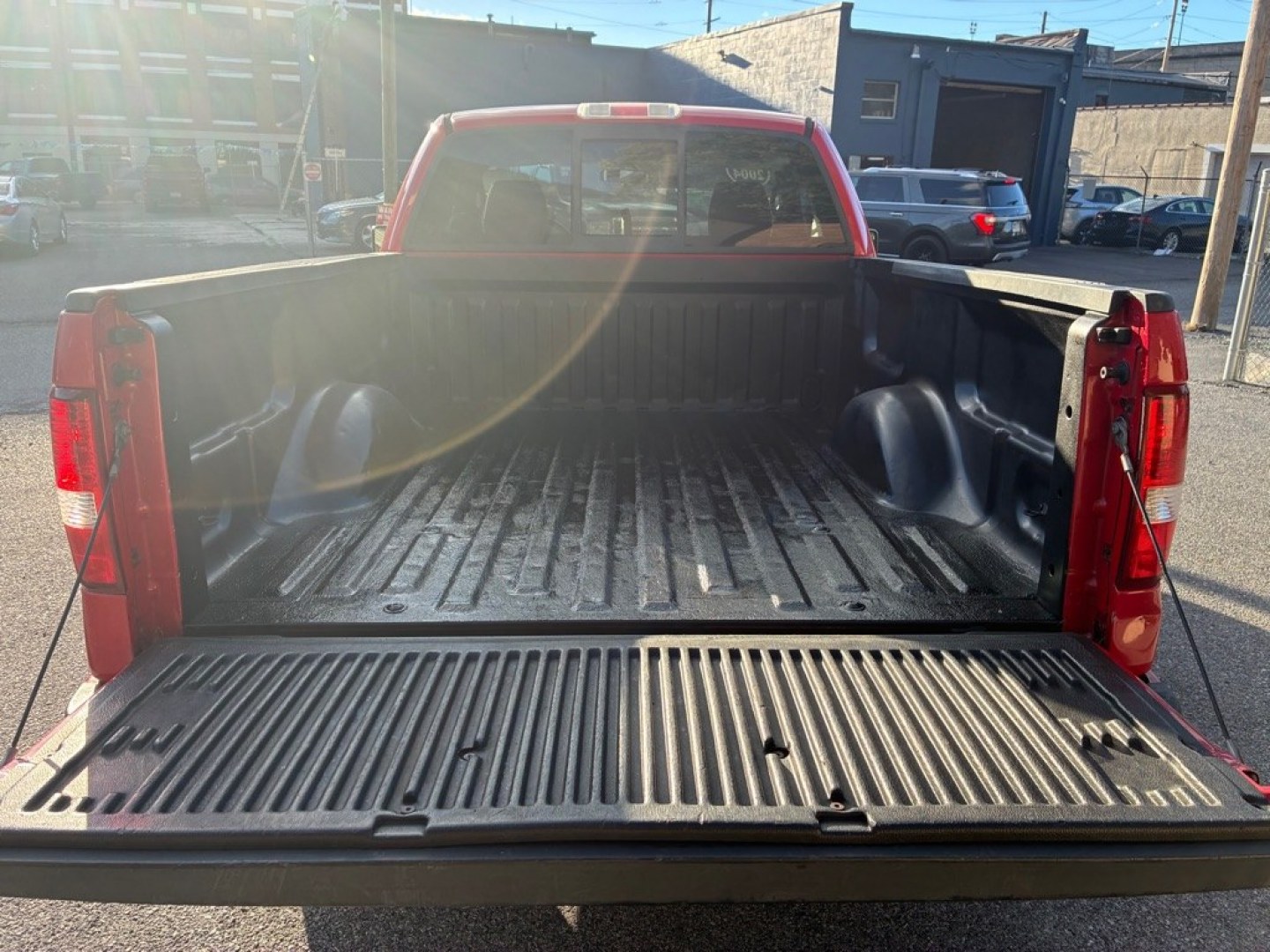 2004 RED FORD F150 Trim Package:FX4 (1FTRF14564N) with an 5.4L engine, Automatic transmission, located at 117 North Cameron Street, Harrisburg, PA, 17101, (717) 963-8962, 40.266762, -76.875259 - 4 Wheel Drive Air Conditioning Anti-Lock Brakes Auxiliary Pwr Outlet Cylinders (8) Driver Air Bag Engine Immobilizer Intermittent Wipers Motor Fuel Type Gas Pass. Air Bag Power Brakes Power Steering Seat Trim Cloth Stereo (AM/FM Radio) Tilt Steering Wheel Transmission (Auto- Photo#9