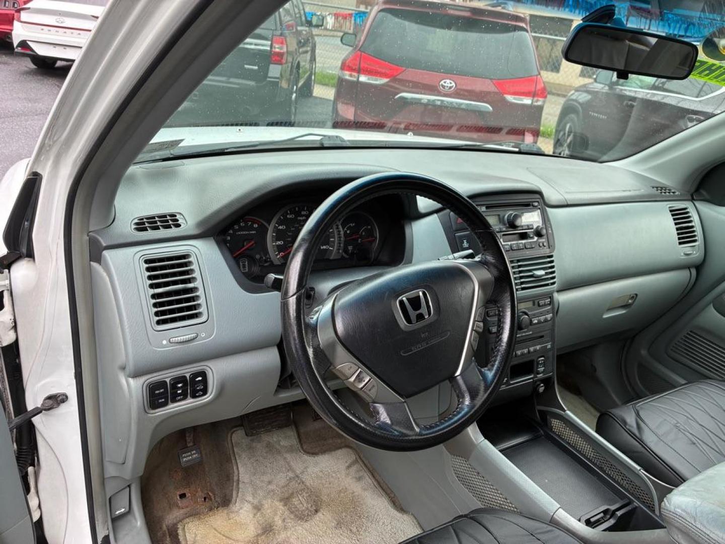 2005 WHITE HONDA PILOT EXL (5FNYF18515B) with an 3.5L engine, Automatic transmission, located at 117 North Cameron Street, Harrisburg, PA, 17101, (717) 963-8962, 40.266762, -76.875259 - WE FINANCE!!! MOST vehicles are available for financing. Good Credit/ Challenged Credit/ No Credit - ALL Trade-Ins Welcomed!!! APPLY ONLINE or CALL us TODAY Please call us to discuss your cash and/or financing options. Thanks for checking our inventory! We're here to help.- Photo#14