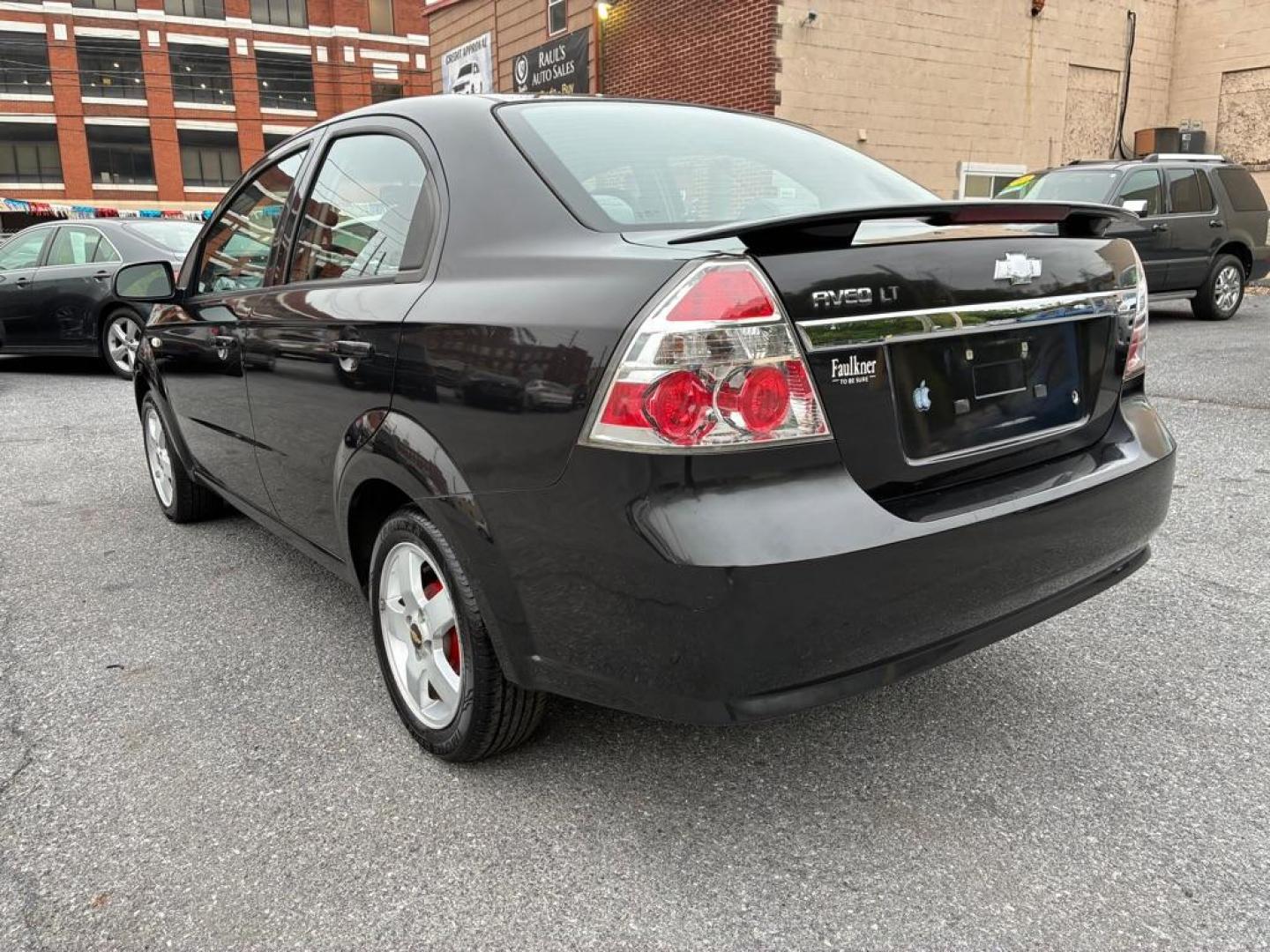 2007 BLACK CHEVROLET AVEO LT (KL1TG56647B) with an 1.6L engine, Automatic transmission, located at 117 North Cameron Street, Harrisburg, PA, 17101, (717) 963-8962, 40.266762, -76.875259 - WE FINANCE!!! Good Credit/ Challenged Credit/ No Credit - ALL Trade-Ins Welcomed!!! APPLY ONLINE or CALL us TODAY ;) Please call us to discuss your cash and/or financing options. - Photo#2