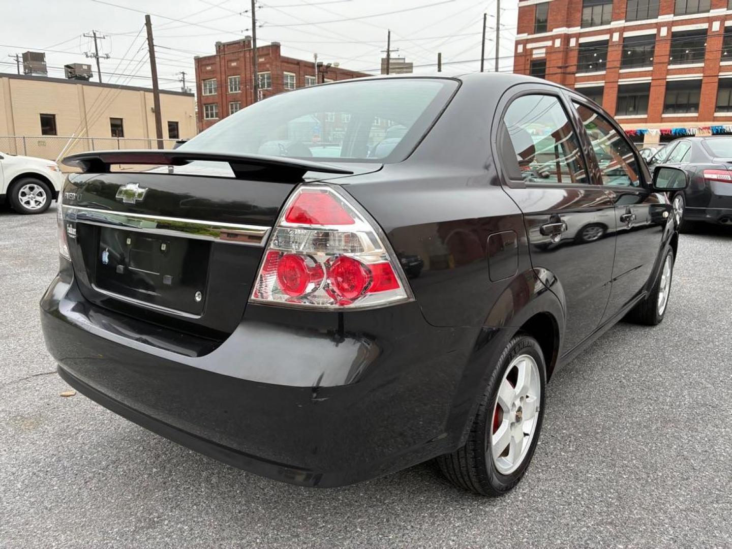 2007 BLACK CHEVROLET AVEO LT (KL1TG56647B) with an 1.6L engine, Automatic transmission, located at 117 North Cameron Street, Harrisburg, PA, 17101, (717) 963-8962, 40.266762, -76.875259 - WE FINANCE!!! Good Credit/ Challenged Credit/ No Credit - ALL Trade-Ins Welcomed!!! APPLY ONLINE or CALL us TODAY ;) Please call us to discuss your cash and/or financing options. - Photo#4