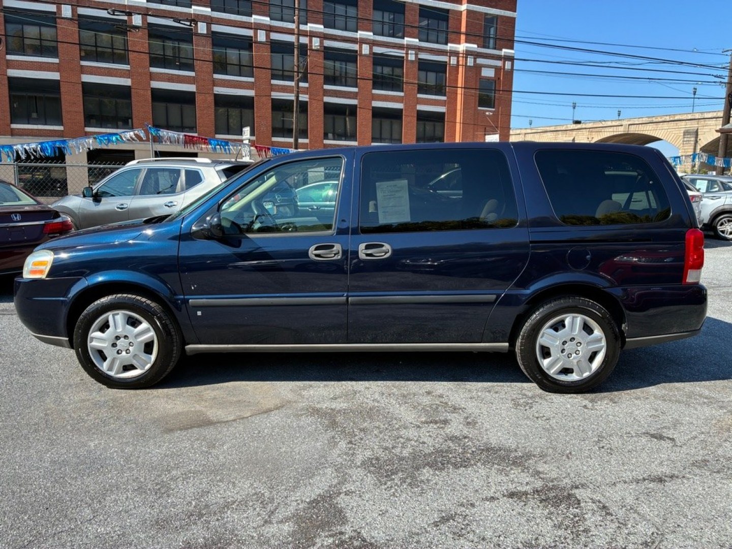 2007 BLACK CHEVROLET UPLANDER LS (1GNDV23W17D) with an 3.9L engine, Automatic transmission, located at 117 North Cameron Street, Harrisburg, PA, 17101, (717) 963-8962, 40.266762, -76.875259 - CASH DEAL ONLY $4950- Photo#1