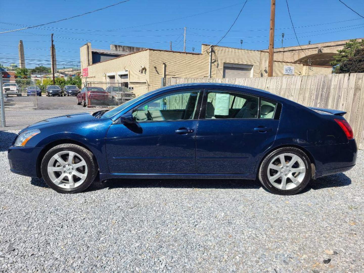 2007 BLUE NISSAN MAXIMA SE (1N4BA41E07C) with an 3.5L engine, Continuously Variable transmission, located at 117 North Cameron Street, Harrisburg, PA, 17101, (717) 963-8962, 40.266762, -76.875259 - WE FINANCE!!! Good Credit/ Bad Credit/ No Credit - ALL Trade-Ins Welcomed!!! ***Guaranteed Credit Approval*** APPLY ONLINE or CALL us TODAY ;) Internet Prices and Marketplace Prices are SPECIAL discounted ***CASH DEALS*** Retail Prices are higher. Please call us to discuss your cash and finan - Photo#1