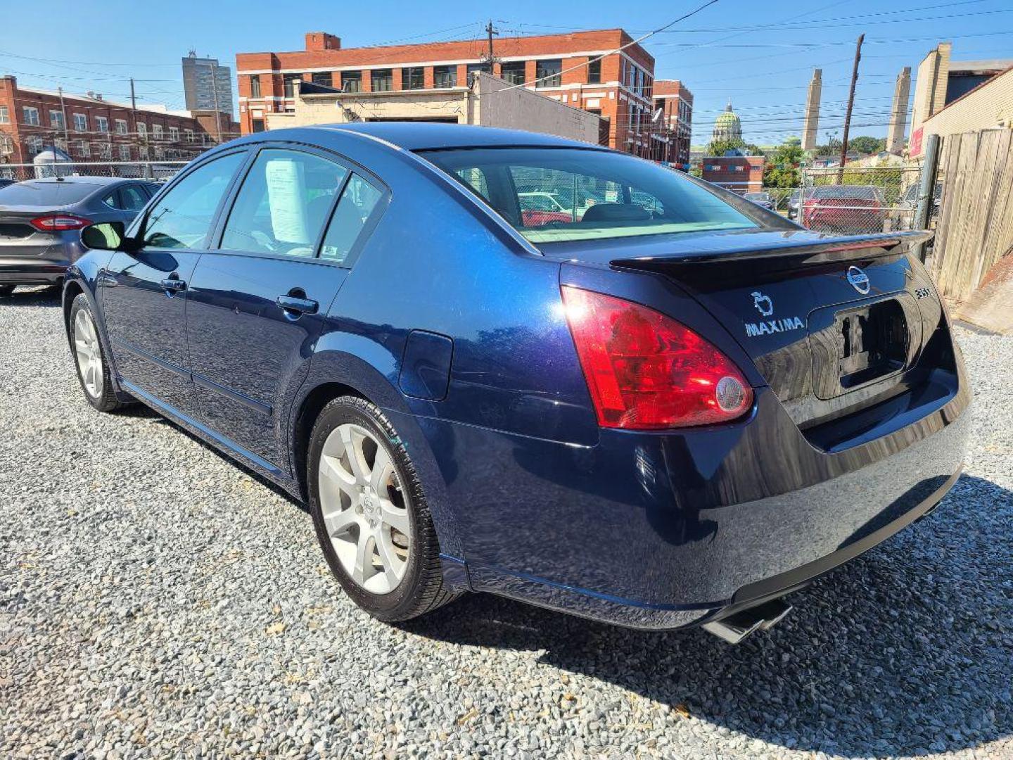 2007 BLUE NISSAN MAXIMA SE (1N4BA41E07C) with an 3.5L engine, Continuously Variable transmission, located at 117 North Cameron Street, Harrisburg, PA, 17101, (717) 963-8962, 40.266762, -76.875259 - WE FINANCE!!! Good Credit/ Bad Credit/ No Credit - ALL Trade-Ins Welcomed!!! ***Guaranteed Credit Approval*** APPLY ONLINE or CALL us TODAY ;) Internet Prices and Marketplace Prices are SPECIAL discounted ***CASH DEALS*** Retail Prices are higher. Please call us to discuss your cash and finan - Photo#2