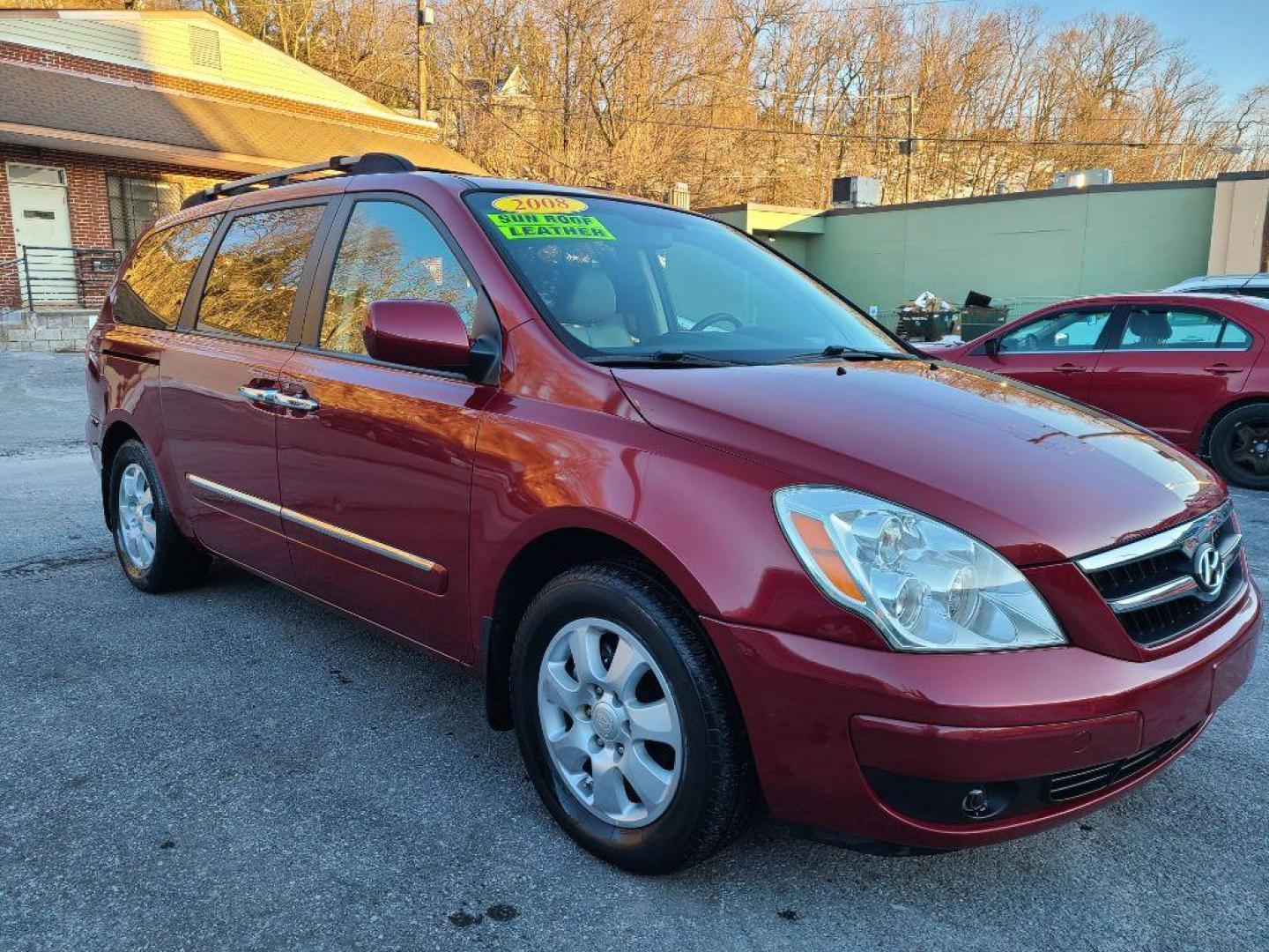 2008 RED HYUNDAI ENTOURAGE GLS (KNDMC233886) with an 3.8L engine, Automatic transmission, located at 7981 Paxton Street, Harrisburg, PA, 17111, (717) 561-2926, 40.261490, -76.749229 - WE FINANCE!!! Good Credit/ Bad Credit/ No Credit - ALL Trade-Ins Welcomed!!! ***Guaranteed Credit Approval*** APPLY ONLINE or CALL us TODAY ;) Internet Prices and Marketplace Prices are SPECIAL discounted ***CASH DEALS*** Retail Prices are higher. Please call us to discuss your cash and finan - Photo#6
