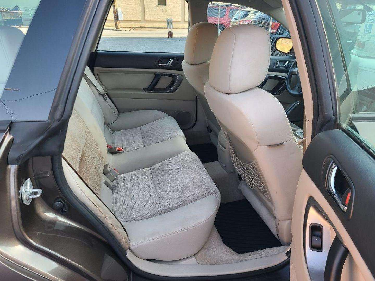 2008 BROWN SUBARU OUTBACK 2.5I (4S4BP61C486) with an 2.5L engine, 5-Speed Manual transmission, located at 117 North Cameron Street, Harrisburg, PA, 17101, (717) 963-8962, 40.266762, -76.875259 - WE FINANCE!!! Good Credit/ Bad Credit/ No Credit - ALL Trade-Ins Welcomed!!! ***Guaranteed Credit Approval*** APPLY ONLINE or CALL us TODAY ;) Internet Prices and Marketplace Prices are SPECIAL discounted ***CASH DEALS*** Retail Prices are higher. Please call us to discuss your cash and finan - Photo#12