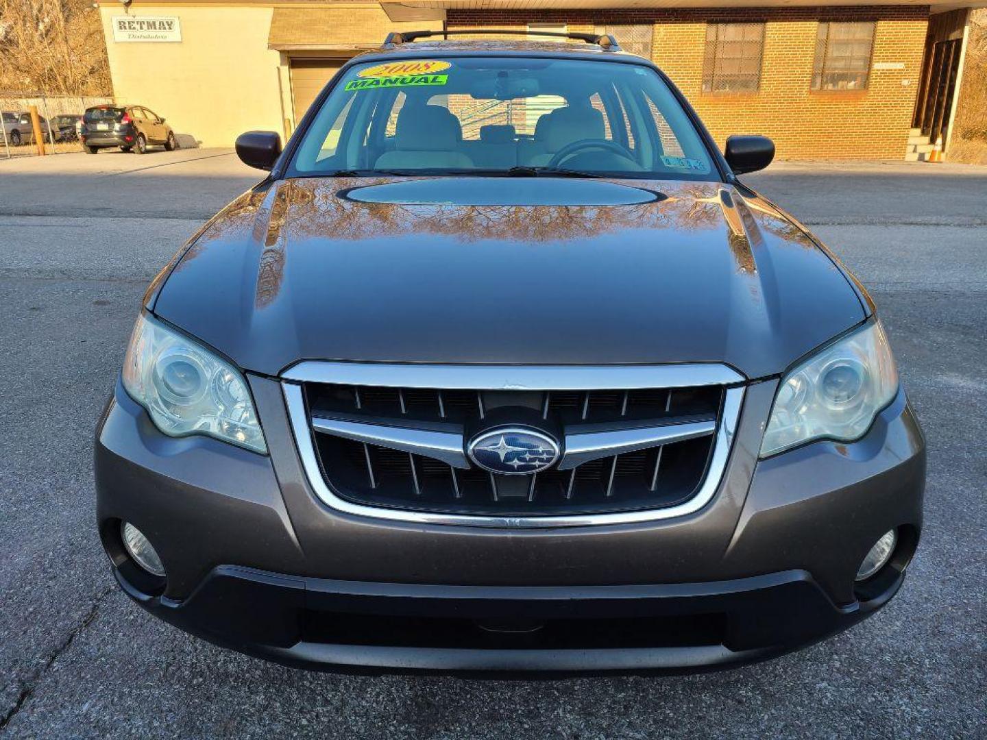 2008 BROWN SUBARU OUTBACK 2.5I (4S4BP61C486) with an 2.5L engine, 5-Speed Manual transmission, located at 117 North Cameron Street, Harrisburg, PA, 17101, (717) 963-8962, 40.266762, -76.875259 - WE FINANCE!!! Good Credit/ Bad Credit/ No Credit - ALL Trade-Ins Welcomed!!! ***Guaranteed Credit Approval*** APPLY ONLINE or CALL us TODAY ;) Internet Prices and Marketplace Prices are SPECIAL discounted ***CASH DEALS*** Retail Prices are higher. Please call us to discuss your cash and finan - Photo#7