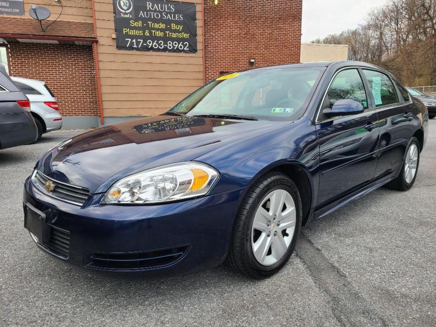2010 BLUE CHEVROLET IMPALA LS (2G1WA5EN0A1) with an 3.5L engine, Automatic transmission, located at 117 North Cameron Street, Harrisburg, PA, 17101, (717) 963-8962, 40.266762, -76.875259 - WE FINANCE!!! Good Credit/ Bad Credit/ No Credit - ALL Trade-Ins Welcomed!!! ***Guaranteed Credit Approval*** APPLY ONLINE or CALL us TODAY ;) Internet Prices and Marketplace Prices are SPECIAL discounted ***CASH DEALS*** Retail Prices are higher. Please call us to discuss your cash and finan - Photo#0