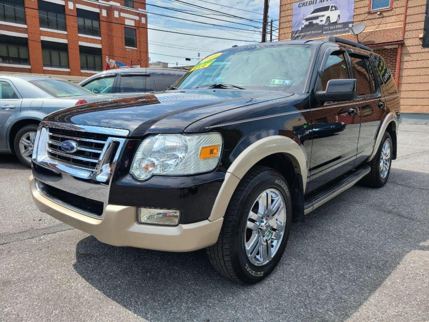 2010 BLACK FORD EXPLORER EDDIE BAUER (1FMEU7EEXAU) with an 4.0L engine, Automatic transmission, located at 117 North Cameron Street, Harrisburg, PA, 17101, (717) 963-8962, 40.266762, -76.875259 - WE FINANCE!!! Good Credit/ Bad Credit/ No Credit - ALL Trade-Ins Welcomed!!! ***Guaranteed Credit Approval*** APPLY ONLINE or CALL us TODAY ;) Internet Prices and Marketplace Prices are SPECIAL discounted ***CASH DEALS*** Retail Prices are higher. Please call us to discuss your cash and finan - Photo#0