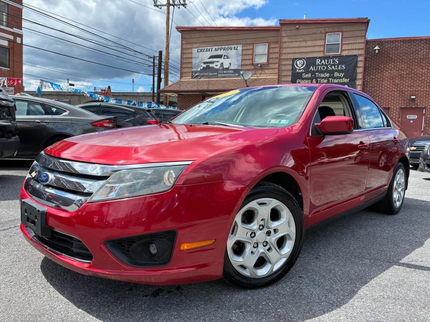 2010 RED FORD FUSION SE (3FAHP0HA2AR) with an 2.5L engine, Automatic transmission, located at 117 North Cameron Street, Harrisburg, PA, 17101, (717) 963-8962, 40.266762, -76.875259 - WE FINANCE!!! MOST vehicles are available for financing. Good Credit/ Challenged Credit/ No Credit - ALL Trade-Ins Welcomed!!! APPLY ONLINE or CALL us TODAY Please call us to discuss your cash and/or financing options. Thanks for checking our inventory! We're here to help.- Photo#0