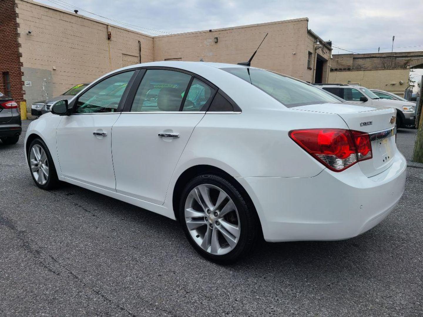 2011 WHITE CHEVROLET CRUZE LTZ (1G1PH5S95B7) with an 1.4L engine, Automatic transmission, located at 117 North Cameron Street, Harrisburg, PA, 17101, (717) 963-8962, 40.266762, -76.875259 - WE FINANCE!!! Good Credit/ Bad Credit/ No Credit - ALL Trade-Ins Welcomed!!! ***Guaranteed Credit Approval*** APPLY ONLINE or CALL us TODAY ;) Internet Prices and Marketplace Prices are SPECIAL discounted ***CASH DEALS*** Retail Prices are higher. Please call us to discuss your cash and finan - Photo#2