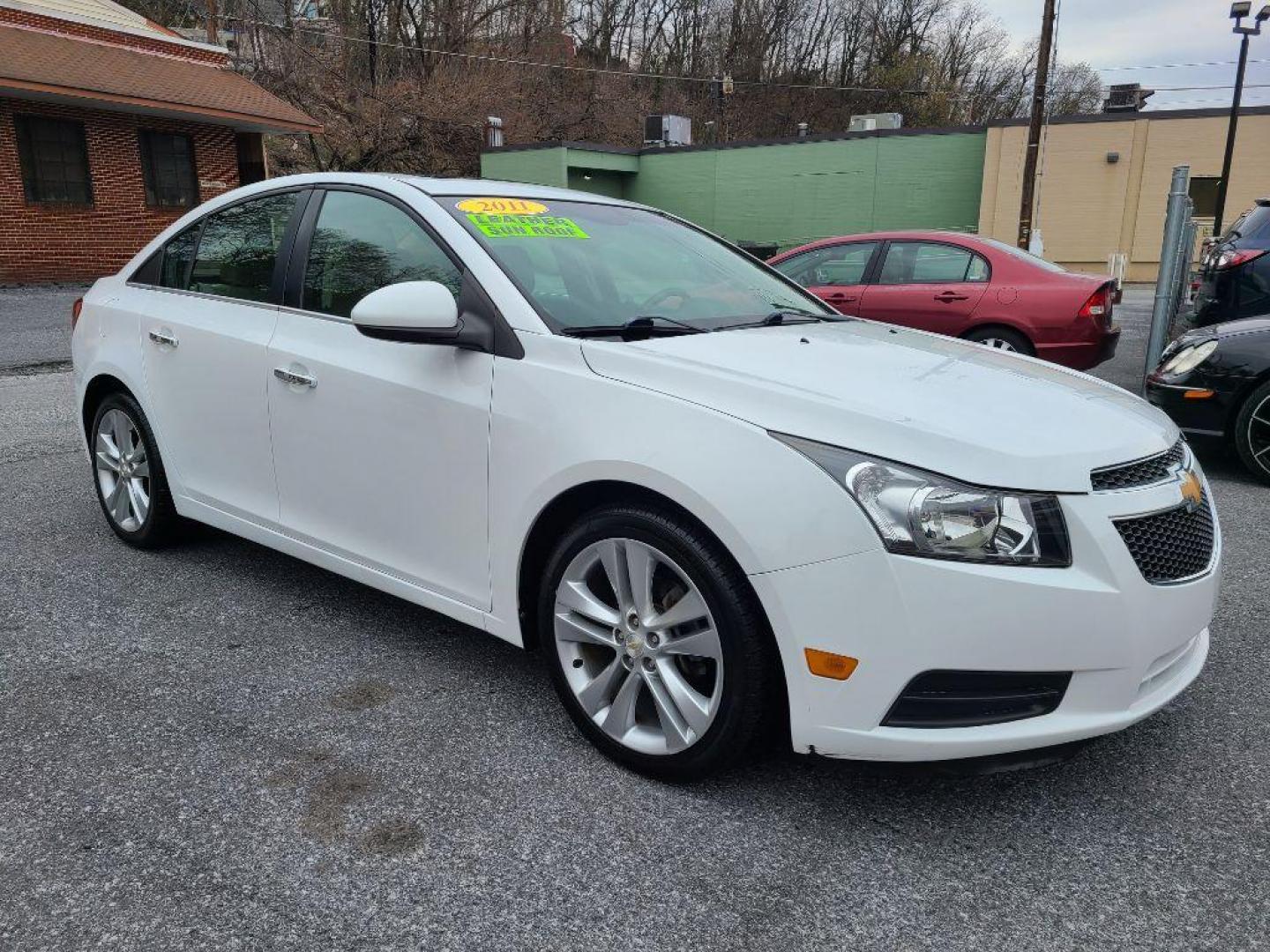 2011 WHITE CHEVROLET CRUZE LTZ (1G1PH5S95B7) with an 1.4L engine, Automatic transmission, located at 117 North Cameron Street, Harrisburg, PA, 17101, (717) 963-8962, 40.266762, -76.875259 - WE FINANCE!!! Good Credit/ Bad Credit/ No Credit - ALL Trade-Ins Welcomed!!! ***Guaranteed Credit Approval*** APPLY ONLINE or CALL us TODAY ;) Internet Prices and Marketplace Prices are SPECIAL discounted ***CASH DEALS*** Retail Prices are higher. Please call us to discuss your cash and finan - Photo#6
