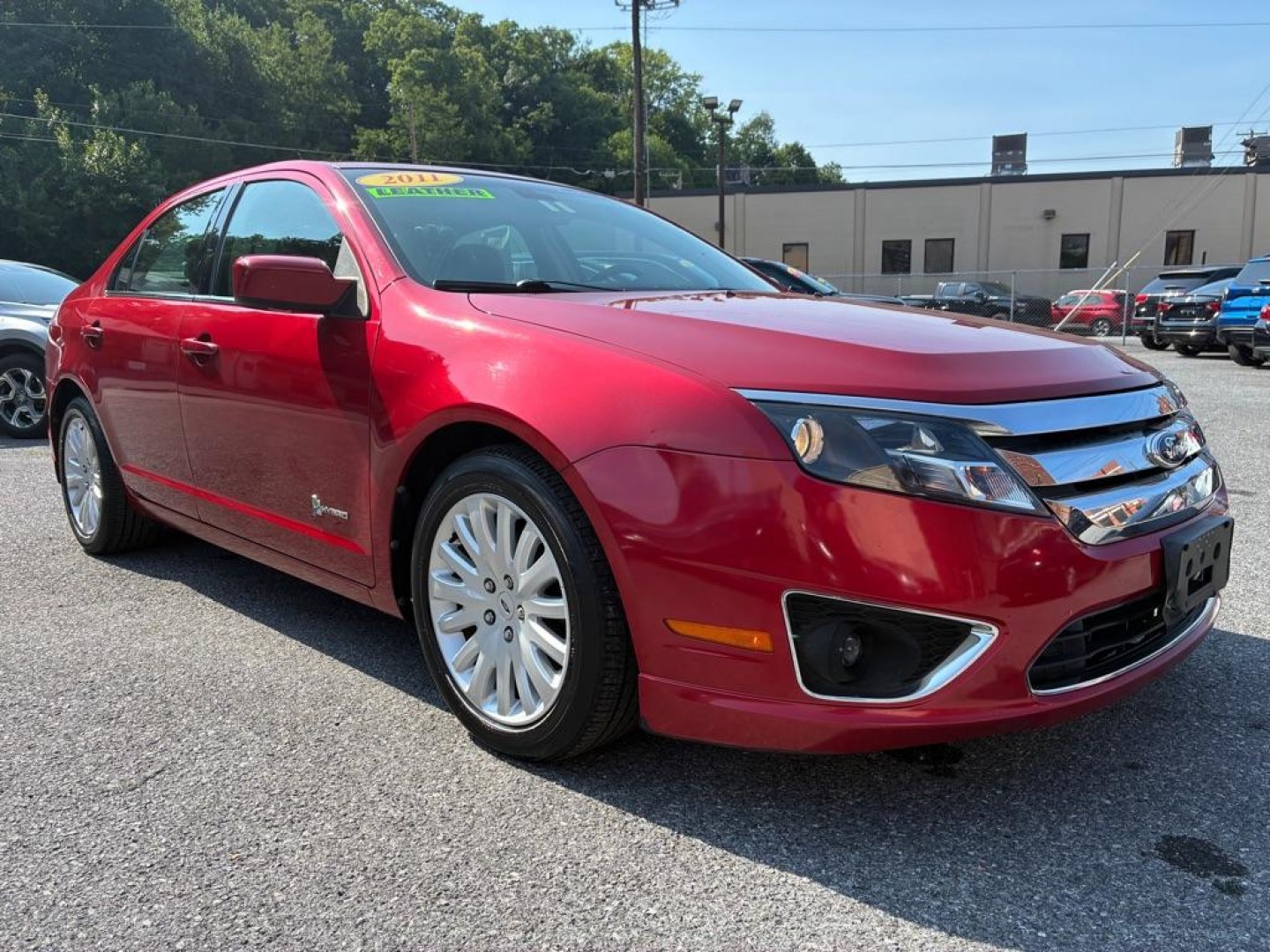 2011 RED FORD FUSION HYBRID (3FADP0L32BR) with an 2.5L engine, Continuously Variable transmission, located at 117 North Cameron Street, Harrisburg, PA, 17101, (717) 963-8962, 40.266762, -76.875259 - WE FINANCE!!! MOST vehicles are available for financing. Good Credit/ Challenged Credit/ No Credit - ALL Trade-Ins Welcomed!!! APPLY ONLINE or CALL us TODAY Please call us to discuss your cash and/or financing options. Thanks for checking our inventory! We're here to help.- Photo#6