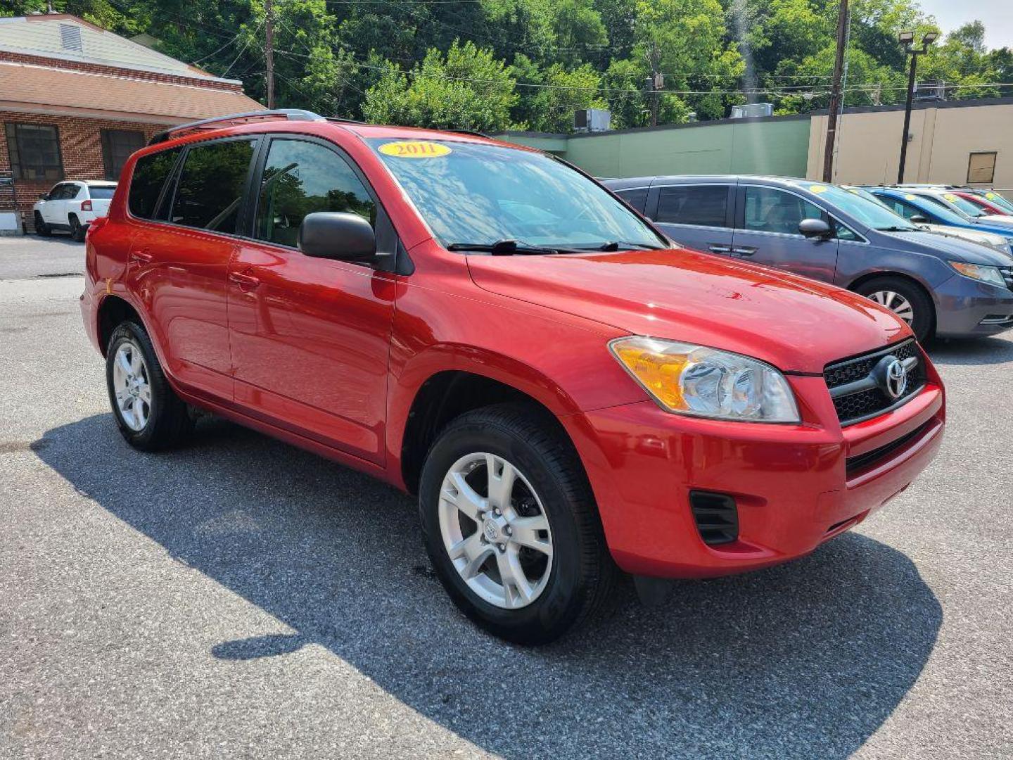 2011 RED TOYOTA RAV4 UTILITY (2T3BF4DV8BW) with an 2.5L engine, Automatic transmission, located at 117 North Cameron Street, Harrisburg, PA, 17101, (717) 963-8962, 40.266762, -76.875259 - WE FINANCE!!! Good Credit/ Bad Credit/ No Credit - ALL Trade-Ins Welcomed!!! ***Guaranteed Credit Approval*** APPLY ONLINE or CALL us TODAY ;) Internet Prices and Marketplace Prices are SPECIAL discounted ***CASH DEALS*** Retail Prices are higher. Please call us to discuss your cash and finan - Photo#6