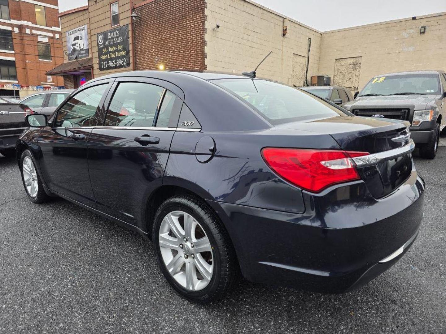 2012 BLUE CHRYSLER 200 TOURING (1C3CCBBB2CN) with an 2.4L engine, Automatic transmission, located at 117 North Cameron Street, Harrisburg, PA, 17101, (717) 963-8962, 40.266762, -76.875259 - WE FINANCE!!! Good Credit/ Challenged Credit/ No Credit - ALL Trade-Ins Welcomed!!! APPLY ONLINE or CALL us TODAY ;) Please call us to discuss your cash and/or financing options. - Photo#2