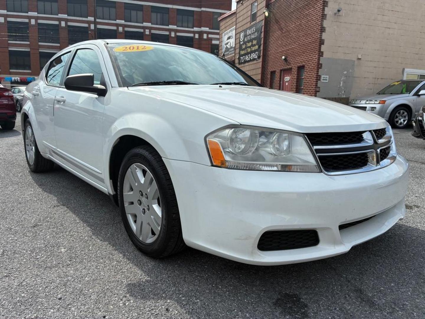 2012 WHITE DODGE AVENGER SE (1C3CDZAG7CN) with an 3.6L engine, Automatic transmission, located at 117 North Cameron Street, Harrisburg, PA, 17101, (717) 963-8962, 40.266762, -76.875259 - WE FINANCE!!! Good Credit/ Challenged Credit/ No Credit - ALL Trade-Ins Welcomed!!! APPLY ONLINE or CALL us TODAY ;) Please call us to discuss your cash and/or financing options. - Photo#6