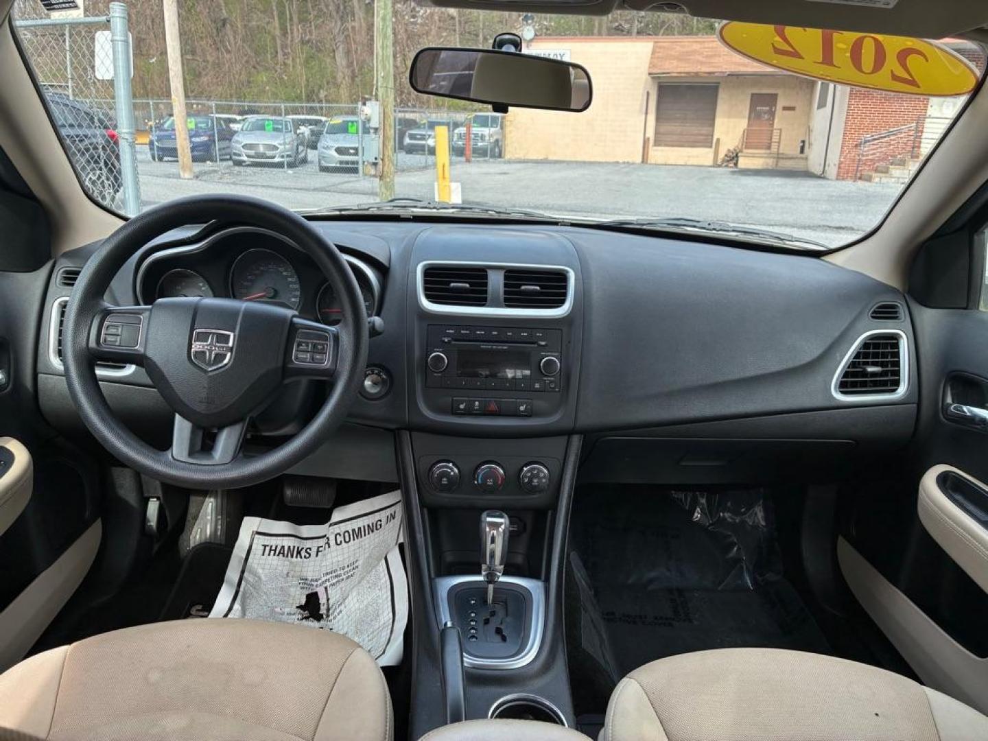 2012 WHITE DODGE AVENGER SE (1C3CDZAG7CN) with an 3.6L engine, Automatic transmission, located at 117 North Cameron Street, Harrisburg, PA, 17101, (717) 963-8962, 40.266762, -76.875259 - WE FINANCE!!! Good Credit/ Challenged Credit/ No Credit - ALL Trade-Ins Welcomed!!! APPLY ONLINE or CALL us TODAY ;) Please call us to discuss your cash and/or financing options. - Photo#12