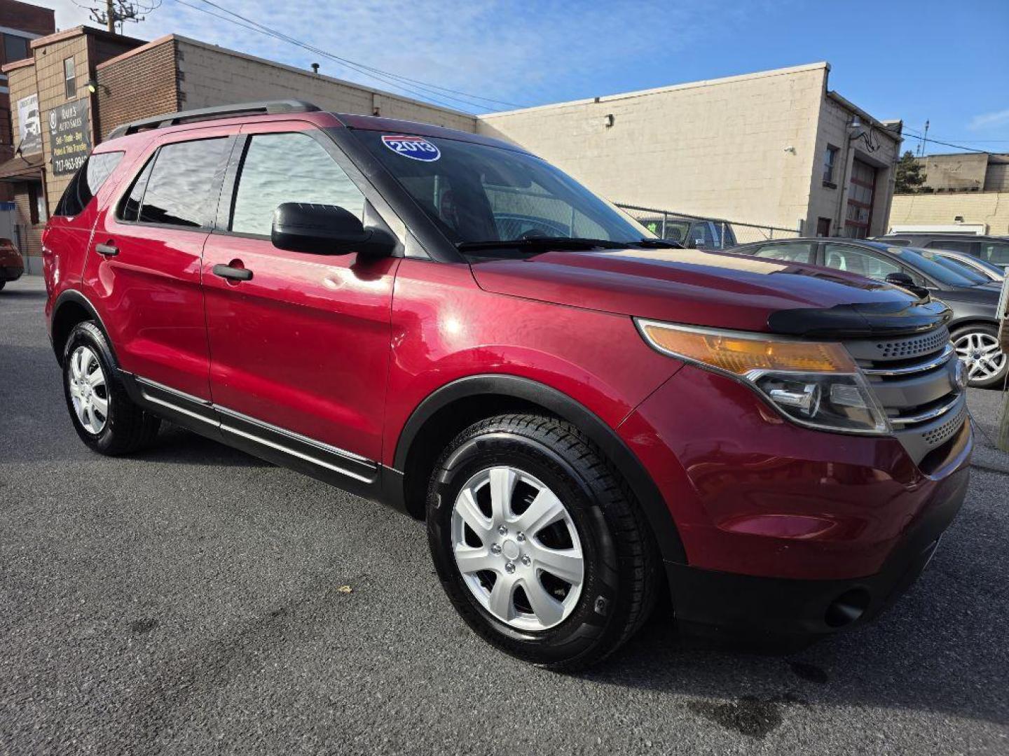 2013 RED FORD EXPLORER BASE (1FM5K7B9XDG) with an 2.0L engine, Automatic transmission, located at 117 North Cameron Street, Harrisburg, PA, 17101, (717) 963-8962, 40.266762, -76.875259 - WE FINANCE!!! Good Credit/ Bad Credit/ No Credit - ALL Trade-Ins Welcomed!!! ***Guaranteed Credit Approval*** APPLY ONLINE or CALL us TODAY ;) Please call us to discuss your cash and financing options. - Photo#6
