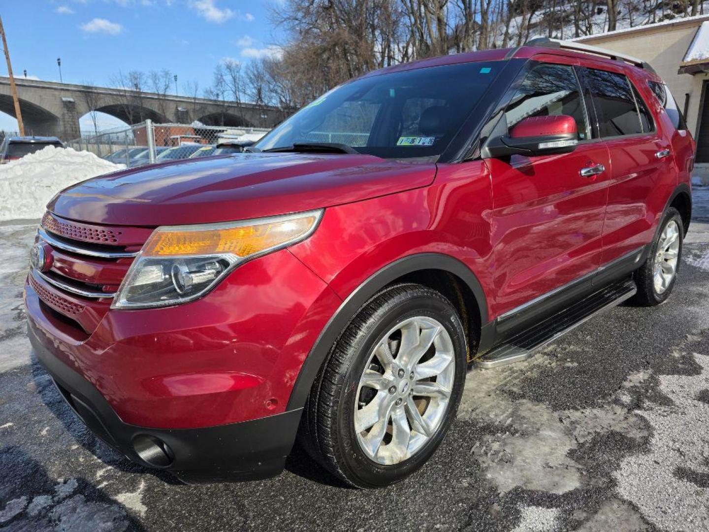 2013 RED FORD EXPLORER LIMITED (1FM5K8F80DG) with an 3.5L engine, Automatic transmission, located at 117 North Cameron Street, Harrisburg, PA, 17101, (717) 963-8962, 40.266762, -76.875259 - WE FINANCE!!! Good Credit/ Challenged Credit/ No Credit - ALL Trade-Ins Welcomed!!! APPLY ONLINE or CALL us TODAY ;) Please call us to discuss your cash and/or financing options. - Photo#0