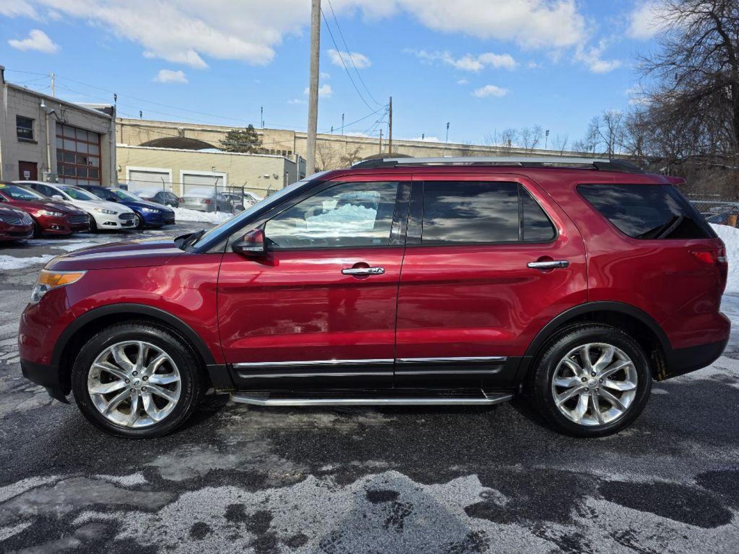 2013 RED FORD EXPLORER LIMITED (1FM5K8F80DG) with an 3.5L engine, Automatic transmission, located at 117 North Cameron Street, Harrisburg, PA, 17101, (717) 963-8962, 40.266762, -76.875259 - WE FINANCE!!! Good Credit/ Challenged Credit/ No Credit - ALL Trade-Ins Welcomed!!! APPLY ONLINE or CALL us TODAY ;) Please call us to discuss your cash and/or financing options. - Photo#1