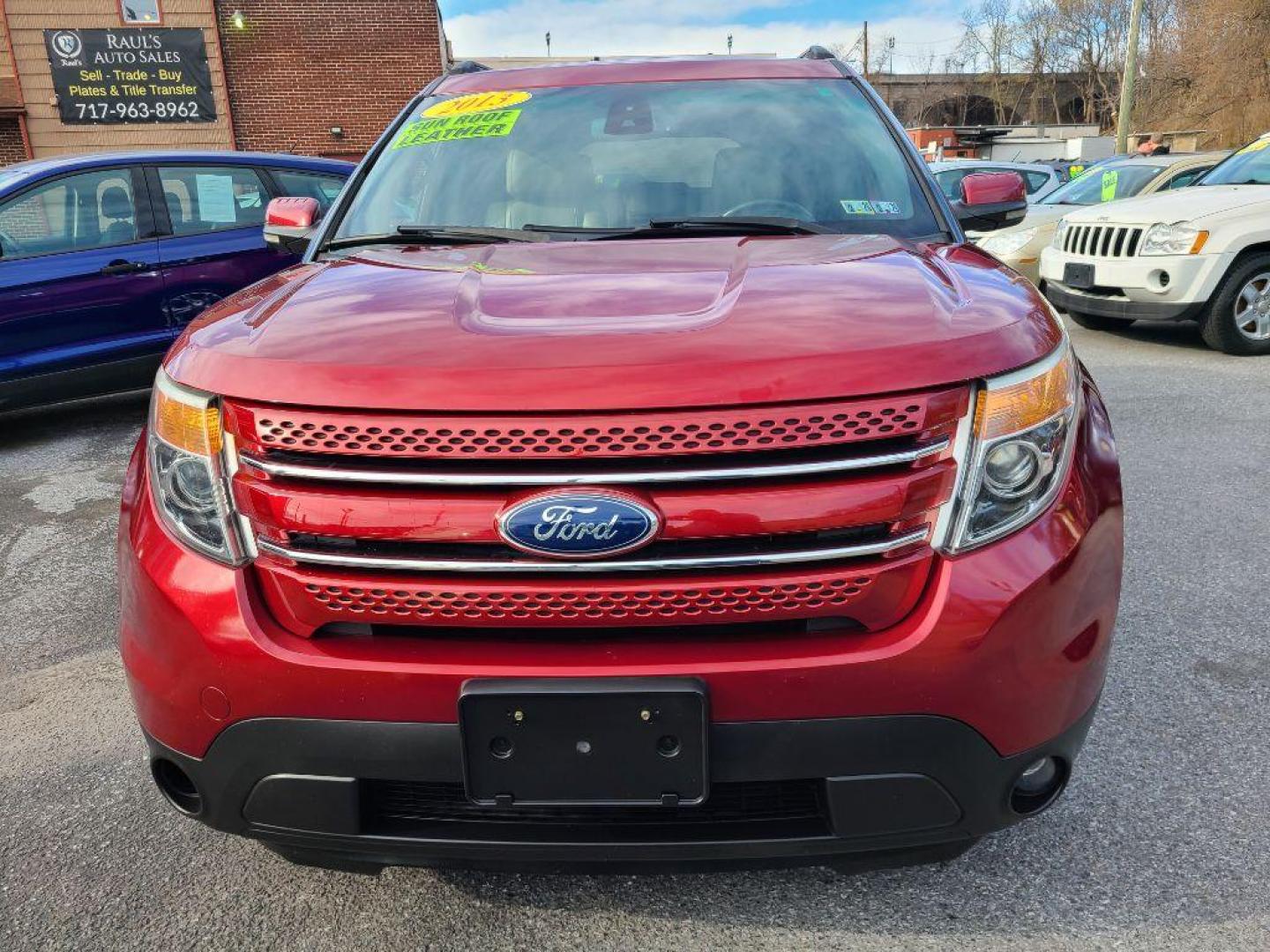 2013 RED FORD EXPLORER LIMITED (1FM5K8F87DG) with an 3.5L engine, Automatic transmission, located at 7981 Paxton Street, Harrisburg, PA, 17111, (717) 561-2926, 40.261490, -76.749229 - WE FINANCE!!! Good Credit/ Bad Credit/ No Credit - ALL Trade-Ins Welcomed!!! ***Guaranteed Credit Approval*** APPLY ONLINE or CALL us TODAY ;) Internet Prices and Marketplace Prices are SPECIAL discounted ***CASH DEALS*** Retail Prices are higher. Please call us to discuss your cash and finan - Photo#6