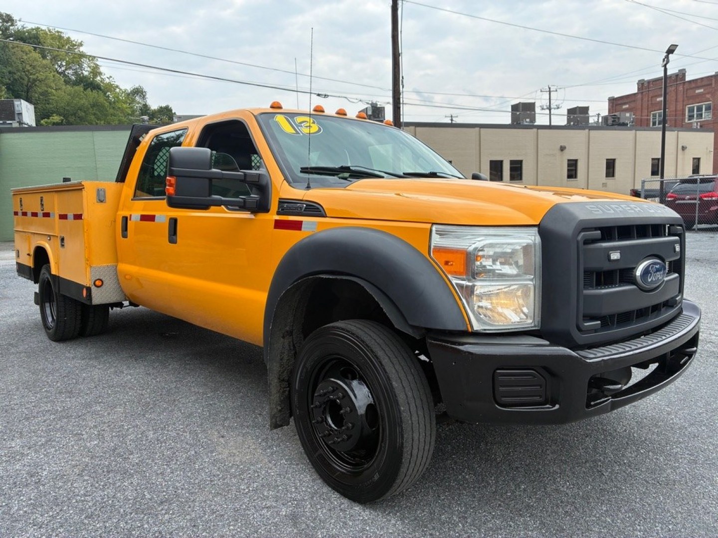 2013 YELLOW FORD F550 SUPER DUTY (1FD0W5GY1DE) with an 6.8L engine, Automatic transmission, located at 7981 Paxton Street, Harrisburg, PA, 17111, (717) 561-2926, 40.261490, -76.749229 - Hard Top 10-Cylinder Gasoline Natural A/T Power Steering Gray Vinyl Seats A/C Power Windows Power Door Locks Driver Air Bag WE FINANCE!!! MOST vehicles are available for financing. Good Credit/ Challenged Credit/ No Credit - ALL Trade-Ins Welcomed!!! APPLY ONLINE or CALL us TODA- Photo#6