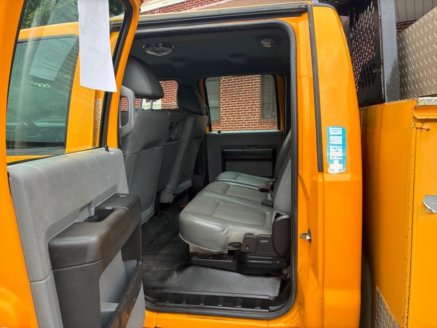 2013 YELLOW FORD F550 SUPER DUTY (1FD0W5GY1DE) with an 6.8L engine, Automatic transmission, located at 7981 Paxton Street, Harrisburg, PA, 17111, (717) 561-2926, 40.261490, -76.749229 - Hard Top 10-Cylinder Gasoline Natural A/T Power Steering Gray Vinyl Seats A/C Power Windows Power Door Locks Driver Air Bag WE FINANCE!!! MOST vehicles are available for financing. Good Credit/ Challenged Credit/ No Credit - ALL Trade-Ins Welcomed!!! APPLY ONLINE or CALL us TODA- Photo#14