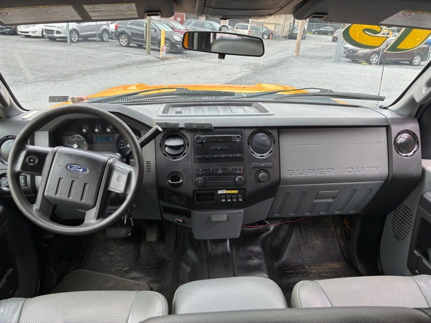 2013 YELLOW FORD F550 SUPER DUTY (1FD0W5GY1DE) with an 6.8L engine, Automatic transmission, located at 7981 Paxton Street, Harrisburg, PA, 17111, (717) 561-2926, 40.261490, -76.749229 - Hard Top 10-Cylinder Gasoline Natural A/T Power Steering Gray Vinyl Seats A/C Power Windows Power Door Locks Driver Air Bag WE FINANCE!!! MOST vehicles are available for financing. Good Credit/ Challenged Credit/ No Credit - ALL Trade-Ins Welcomed!!! APPLY ONLINE or CALL us TODA- Photo#15