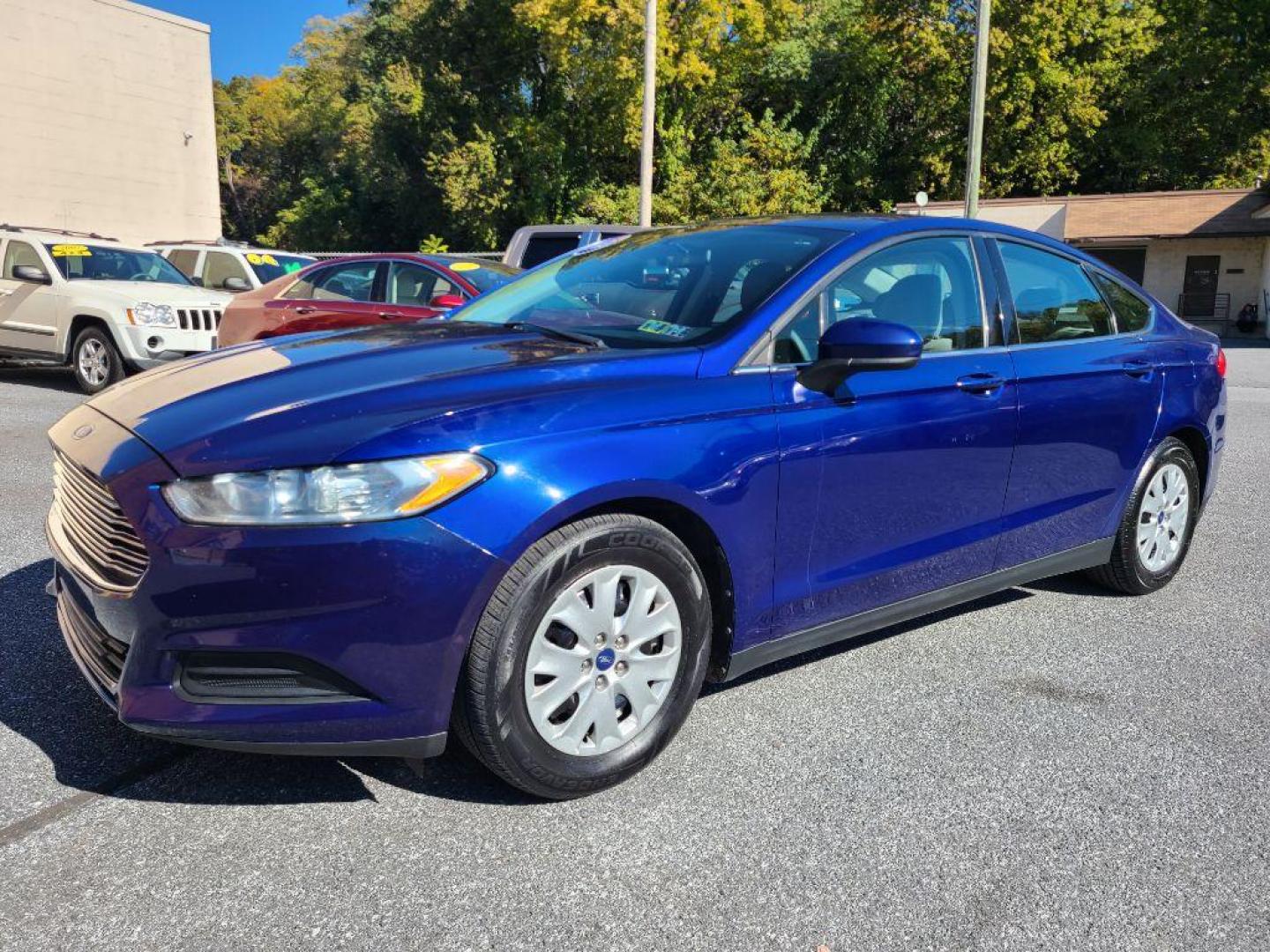 2013 BLUE FORD FUSION S (3FA6P0G77DR) with an 2.5L engine, Automatic transmission, located at 117 North Cameron Street, Harrisburg, PA, 17101, (717) 963-8962, 40.266762, -76.875259 - WE FINANCE!!! Good Credit/ Bad Credit/ No Credit - ALL Trade-Ins Welcomed!!! ***Guaranteed Credit Approval*** APPLY ONLINE or CALL us TODAY ;) Please call us to discuss your cash and financing options. - Photo#0