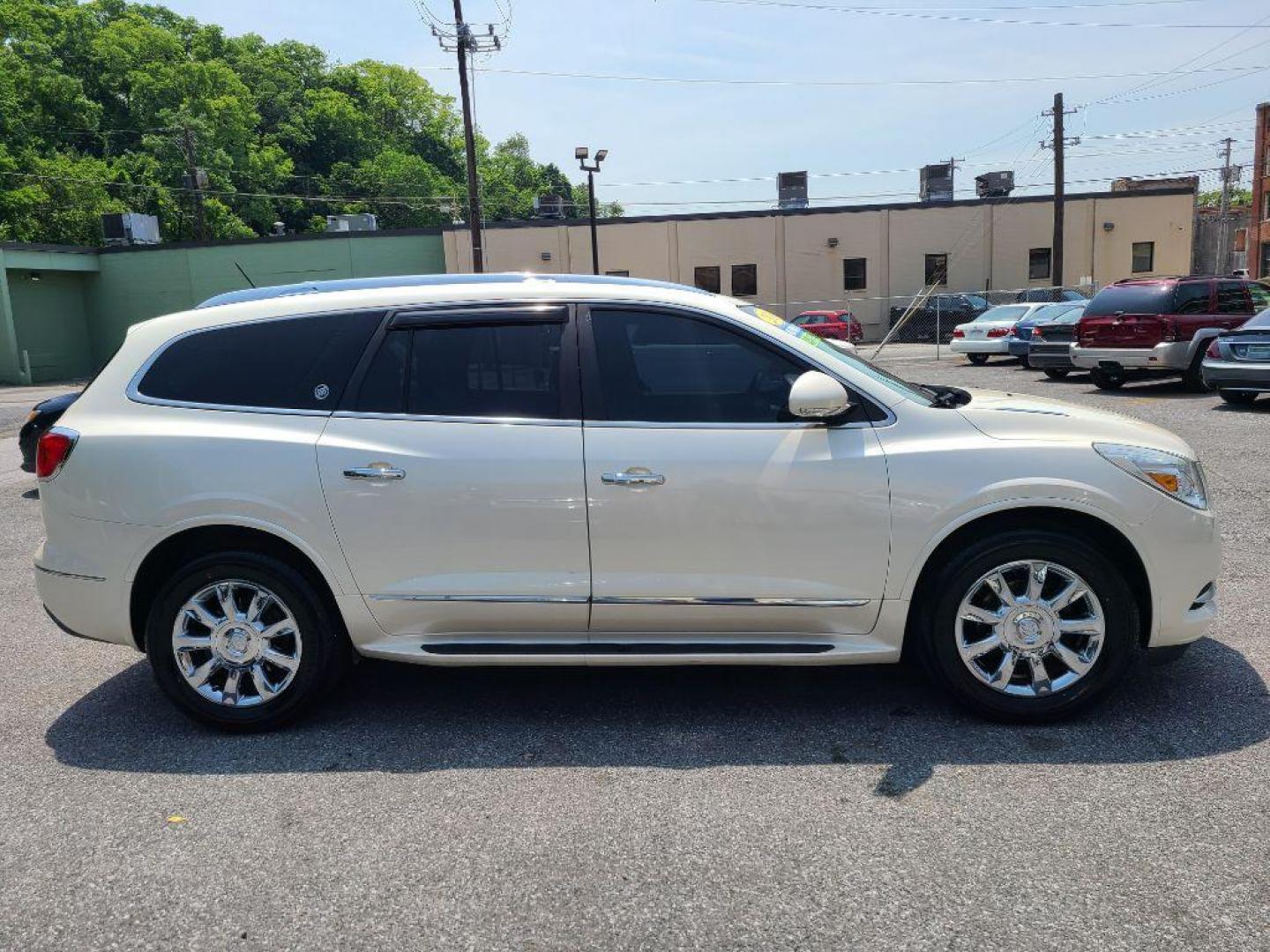 2014 WHITE BUICK ENCLAVE LEATHER (5GAKVBKD6EJ) with an 3.6L engine, Automatic transmission, located at 7981 Paxton Street, Harrisburg, PA, 17111, (717) 561-2926, 40.261490, -76.749229 - WE FINANCE!!! Good Credit/ Bad Credit/ No Credit - ALL Trade-Ins Welcomed!!! ***Guaranteed Credit Approval*** APPLY ONLINE or CALL us TODAY ;) Internet Prices and Marketplace Prices are SPECIAL discounted ***CASH DEALS*** Retail Prices are higher. Please call us to discuss your cash and finan - Photo#5