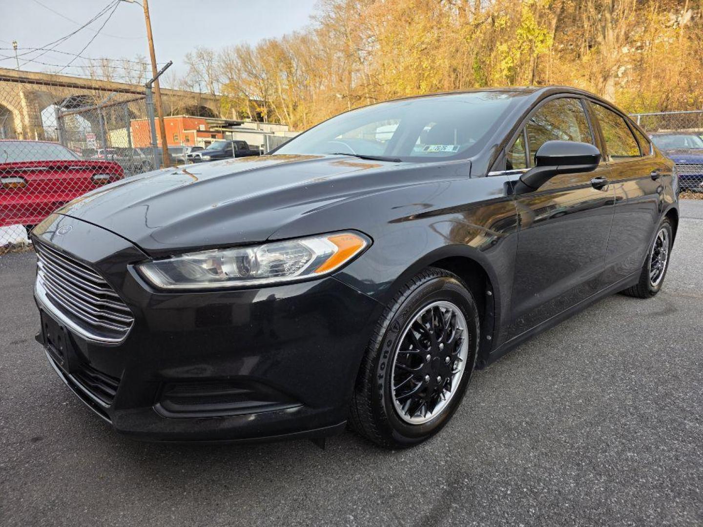 2014 BLACK FORD FUSION S (1FA6P0G74E5) with an 2.5L engine, Automatic transmission, located at 7981 Paxton Street, Harrisburg, PA, 17111, (717) 561-2926, 40.261490, -76.749229 - WE FINANCE!!! Good Credit/ Bad Credit/ No Credit - ALL Trade-Ins Welcomed!!! ***Guaranteed Credit Approval*** APPLY ONLINE or CALL us TODAY ;) Please call us to discuss your cash and financing options. - Photo#0