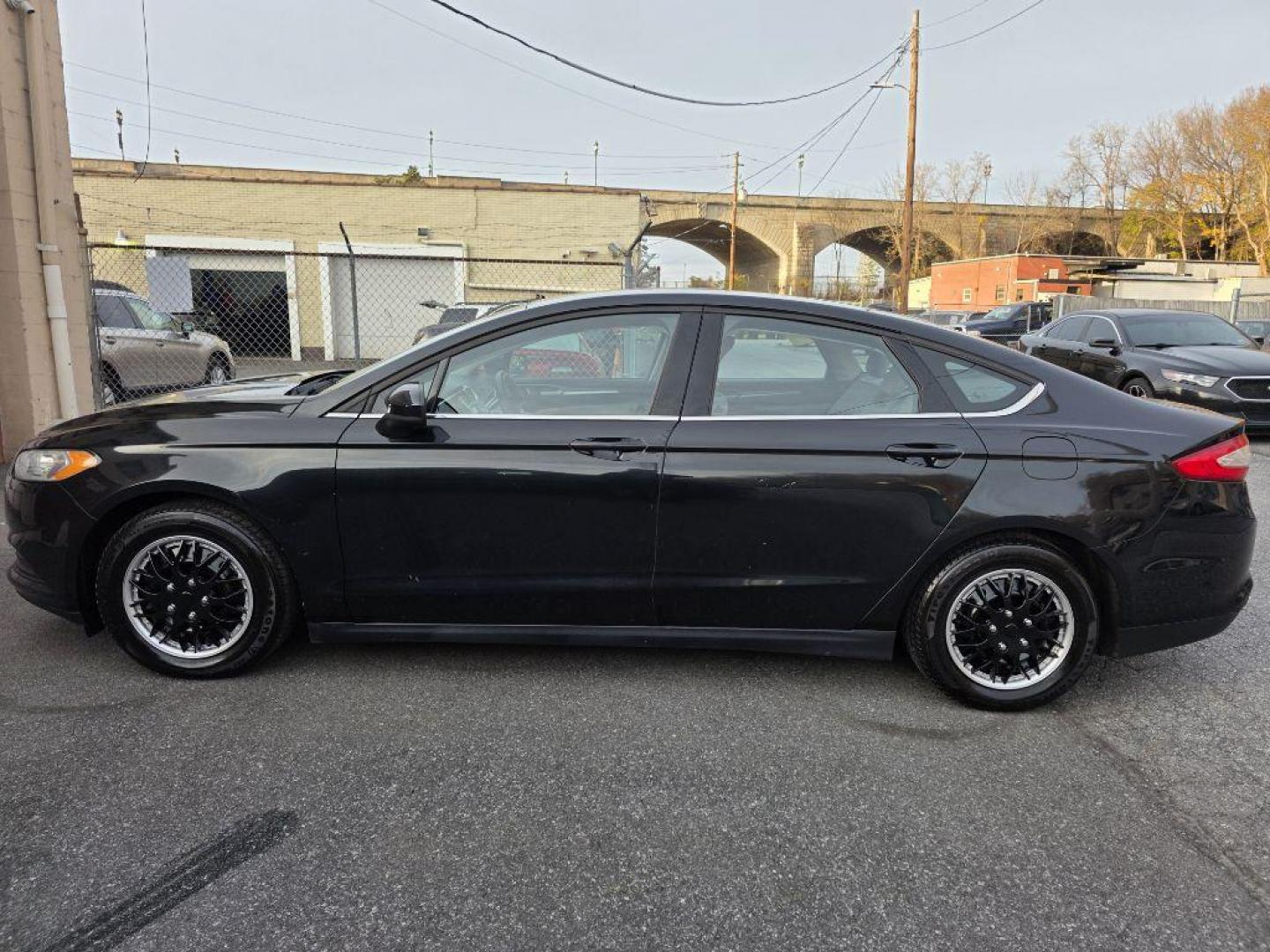 2014 BLACK FORD FUSION S (1FA6P0G74E5) with an 2.5L engine, Automatic transmission, located at 7981 Paxton Street, Harrisburg, PA, 17111, (717) 561-2926, 40.261490, -76.749229 - WE FINANCE!!! Good Credit/ Bad Credit/ No Credit - ALL Trade-Ins Welcomed!!! ***Guaranteed Credit Approval*** APPLY ONLINE or CALL us TODAY ;) Please call us to discuss your cash and financing options. - Photo#1