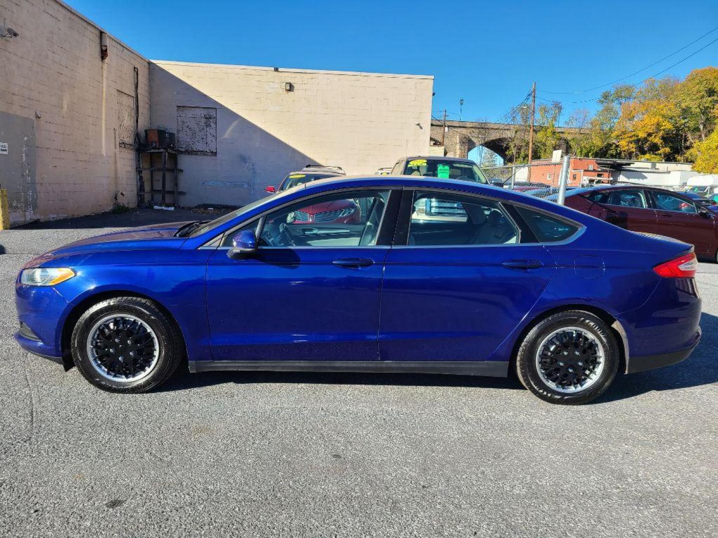 2014 BLUE FORD FUSION S (1FA6P0G77E5) with an 2.5L engine, Automatic transmission, located at 117 North Cameron Street, Harrisburg, PA, 17101, (717) 963-8962, 40.266762, -76.875259 - WE FINANCE!!! Good Credit/ Bad Credit/ No Credit - ALL Trade-Ins Welcomed!!! ***Guaranteed Credit Approval*** APPLY ONLINE or CALL us TODAY ;) Please call us to discuss your cash and financing options. - Photo#1
