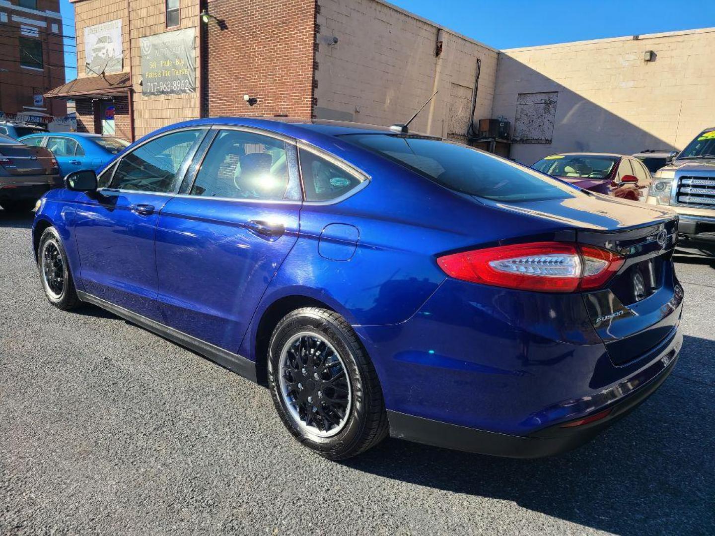2014 BLUE FORD FUSION S (1FA6P0G77E5) with an 2.5L engine, Automatic transmission, located at 117 North Cameron Street, Harrisburg, PA, 17101, (717) 963-8962, 40.266762, -76.875259 - WE FINANCE!!! Good Credit/ Bad Credit/ No Credit - ALL Trade-Ins Welcomed!!! ***Guaranteed Credit Approval*** APPLY ONLINE or CALL us TODAY ;) Please call us to discuss your cash and financing options. - Photo#2