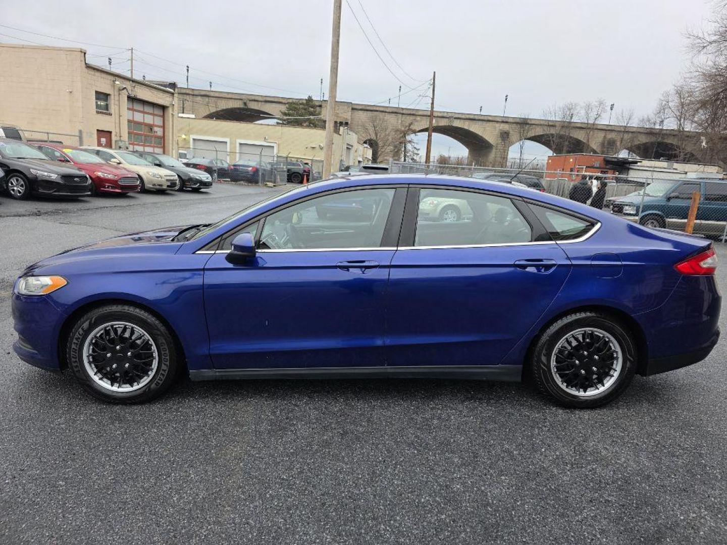 2014 BLUE FORD FUSION S (1FA6P0G75E5) with an 2.5L engine, Automatic transmission, located at 117 North Cameron Street, Harrisburg, PA, 17101, (717) 963-8962, 40.266762, -76.875259 - WE FINANCE!!! Good Credit/ Bad Credit/ No Credit - ALL Trade-Ins Welcomed!!! ***Guaranteed Credit Approval*** APPLY ONLINE or CALL us TODAY ;) Please call us to discuss your cash and financing options. - Photo#1