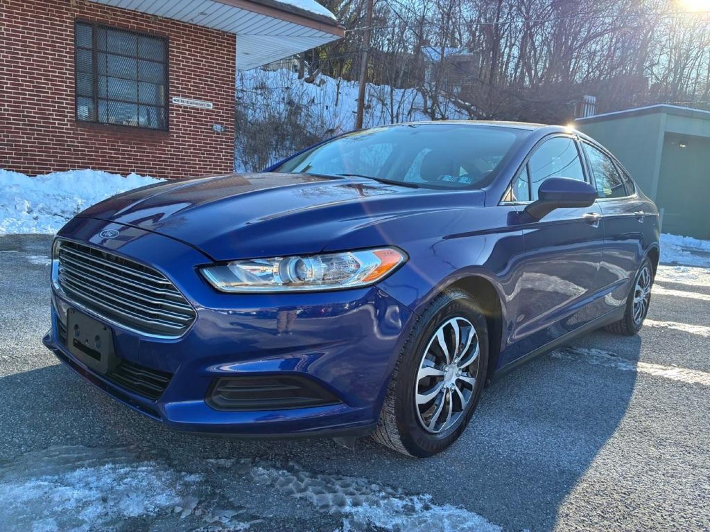 2014 BLUE FORD FUSION S (1FA6P0G7XE5) with an 2.5L engine, Automatic transmission, located at 117 North Cameron Street, Harrisburg, PA, 17101, (717) 963-8962, 40.266762, -76.875259 - WE FINANCE!!! Good Credit/ Challenged Credit/ No Credit - ALL Trade-Ins Welcomed!!! APPLY ONLINE or CALL us TODAY ;) Please call us to discuss your cash and/or financing options. - Photo#0