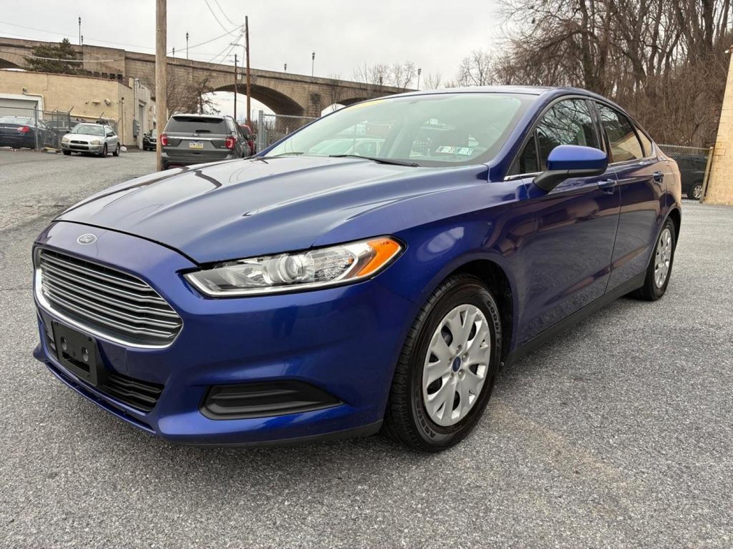2014 BLUE FORD FUSION S (1FA6P0G7XE5) with an 2.5L engine, Automatic transmission, located at 117 North Cameron Street, Harrisburg, PA, 17101, (717) 963-8962, 40.266762, -76.875259 - WE FINANCE!!! Good Credit/ Bad Credit/ No Credit - ALL Trade-Ins Welcomed!!! ***Guaranteed Credit Approval*** APPLY ONLINE or CALL us TODAY ;) Please call us to discuss your cash and financing options. - Photo#0