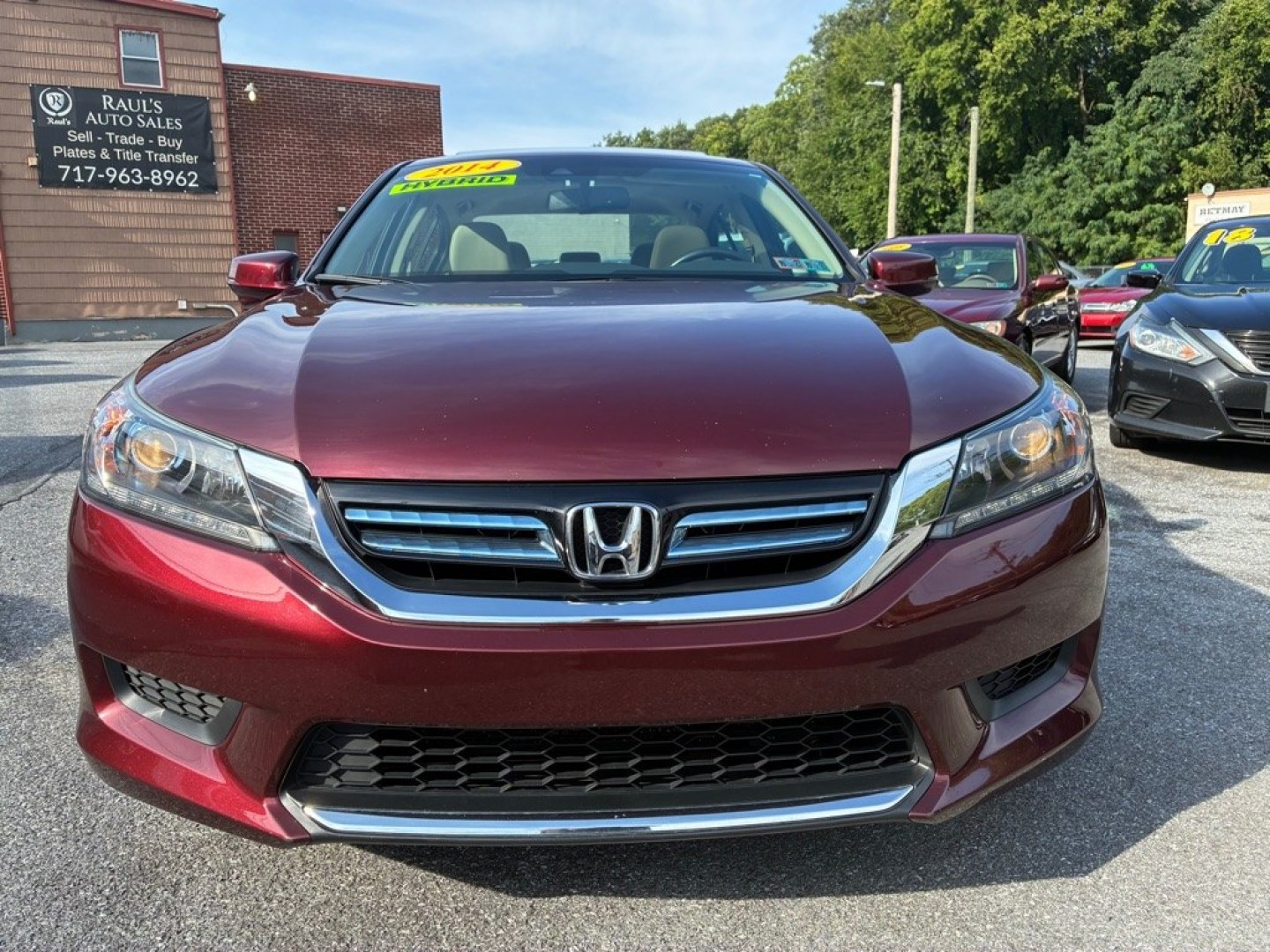 2014 RED HONDA ACCORD HYBRID EXL (1HGCR6F59EA) with an 2.0L engine, Continuously Variable transmission, located at 117 North Cameron Street, Harrisburg, PA, 17101, (717) 963-8962, 40.266762, -76.875259 - WE FINANCE!!! MOST vehicles are available for financing. Good Credit/ Challenged Credit/ No Credit - ALL Trade-Ins Welcomed!!! APPLY ONLINE or CALL us TODAY Please call us to discuss your cash and/or financing options. Thanks for checking our inventory! We're here to help.- Photo#7