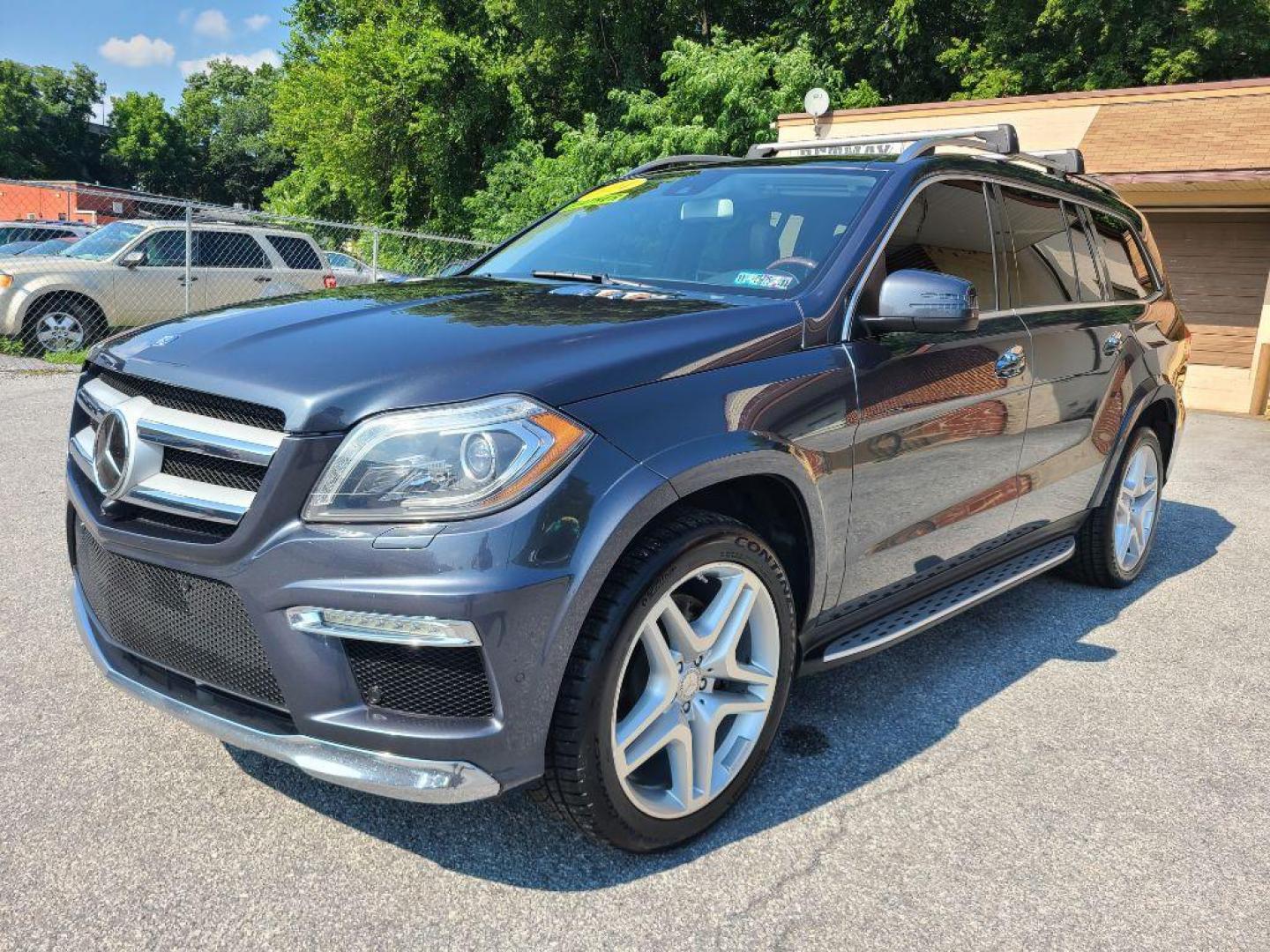 2014 GRAY MERCEDES-BENZ GL 550 4MATIC (4JGDF7DE4EA) with an 4.6L engine, Automatic transmission, located at 117 North Cameron Street, Harrisburg, PA, 17101, (717) 963-8962, 40.266762, -76.875259 - WE FINANCE!!! Good Credit/ Bad Credit/ No Credit - ALL Trade-Ins Welcomed!!! ***Guaranteed Credit Approval*** APPLY ONLINE or CALL us TODAY ;) Internet Prices and Marketplace Prices are SPECIAL discounted ***CASH DEALS*** Retail Prices are higher. Please call us to discuss your cash and finan - Photo#0