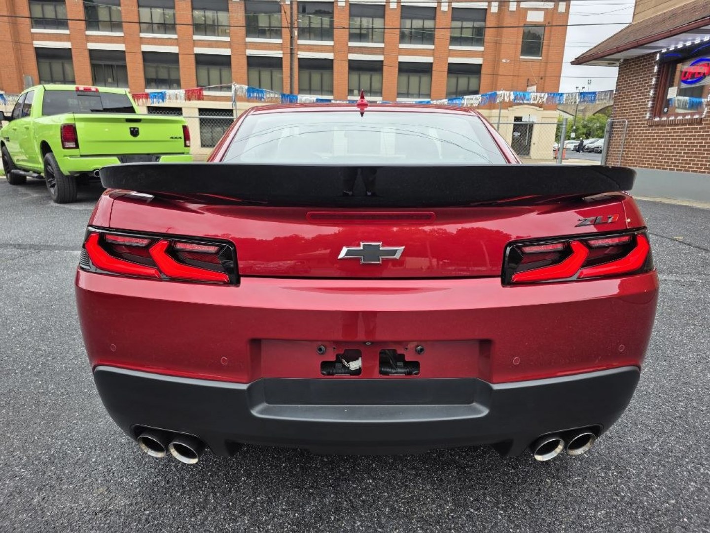 2015 RED CHEVROLET CAMARO ZL1 (2G1FL1EP0F9) with an 6.2L engine, Automatic transmission, located at 117 North Cameron Street, Harrisburg, PA, 17101, (717) 963-8962, 40.266762, -76.875259 - CASH DEAL ONLY R-TITLE $29,995- Photo#2