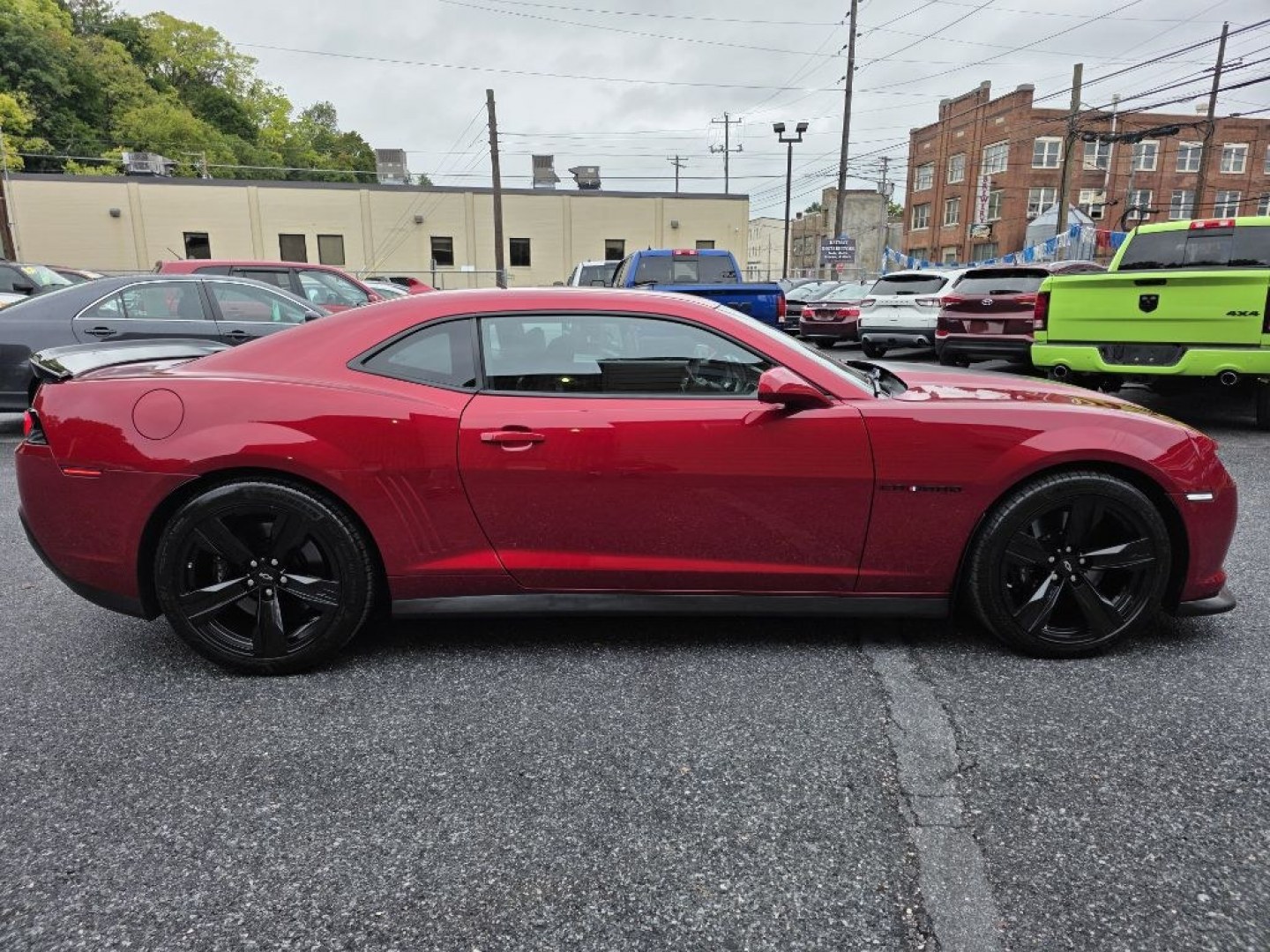 2015 RED CHEVROLET CAMARO ZL1 (2G1FL1EP0F9) with an 6.2L engine, Automatic transmission, located at 117 North Cameron Street, Harrisburg, PA, 17101, (717) 963-8962, 40.266762, -76.875259 - CASH DEAL ONLY R-TITLE $29,995- Photo#5