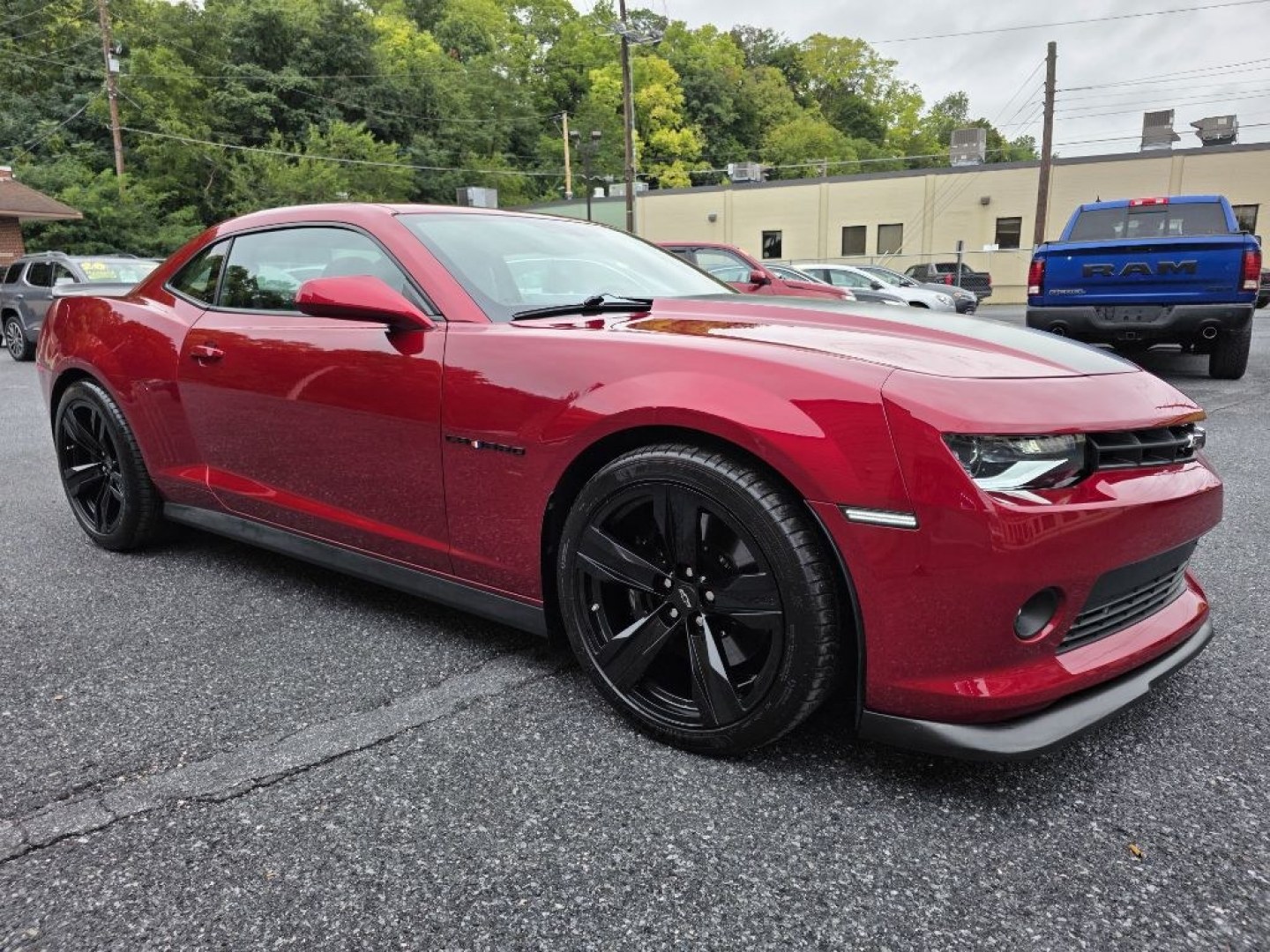 2015 RED CHEVROLET CAMARO ZL1 (2G1FL1EP0F9) with an 6.2L engine, Automatic transmission, located at 117 North Cameron Street, Harrisburg, PA, 17101, (717) 963-8962, 40.266762, -76.875259 - CASH DEAL ONLY R-TITLE $29,995- Photo#6