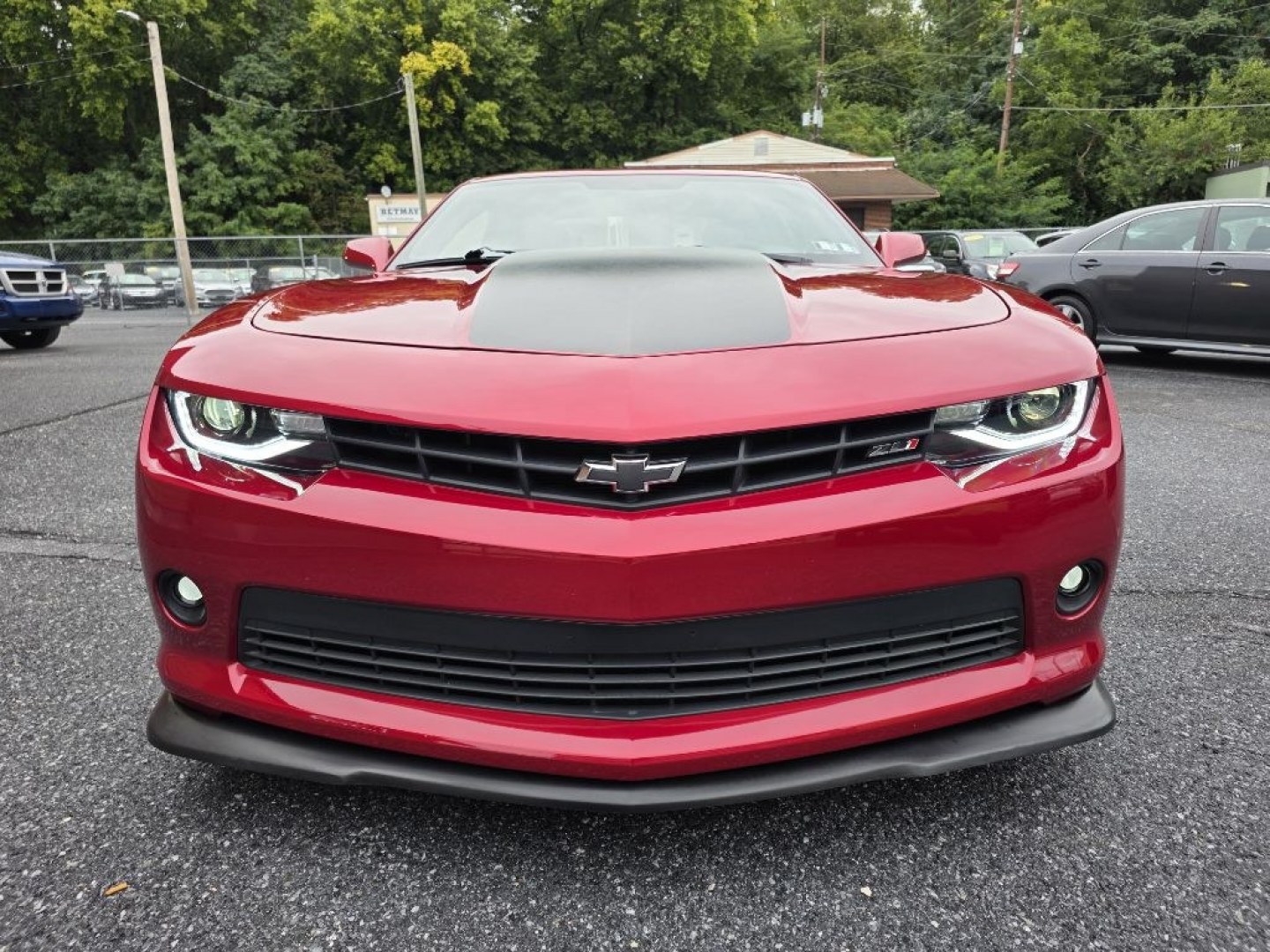 2015 RED CHEVROLET CAMARO ZL1 (2G1FL1EP0F9) with an 6.2L engine, Automatic transmission, located at 117 North Cameron Street, Harrisburg, PA, 17101, (717) 963-8962, 40.266762, -76.875259 - CASH DEAL ONLY R-TITLE $29,995- Photo#7