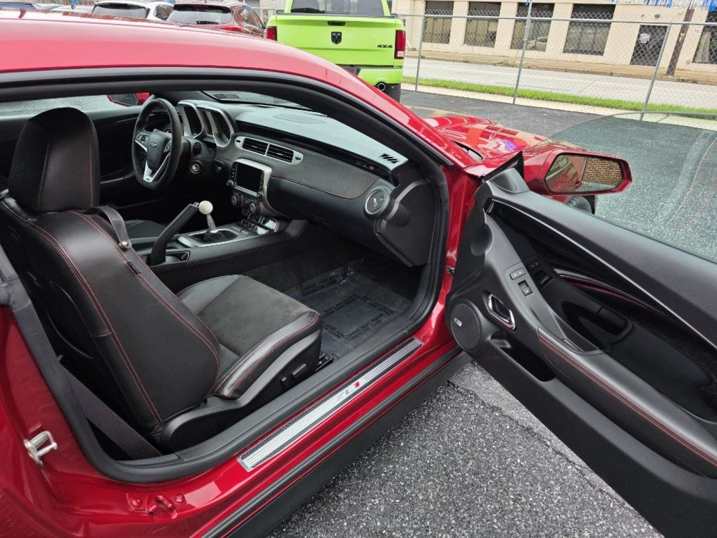 2015 RED CHEVROLET CAMARO ZL1 (2G1FL1EP0F9) with an 6.2L engine, Automatic transmission, located at 117 North Cameron Street, Harrisburg, PA, 17101, (717) 963-8962, 40.266762, -76.875259 - CASH DEAL ONLY R-TITLE $29,995- Photo#9