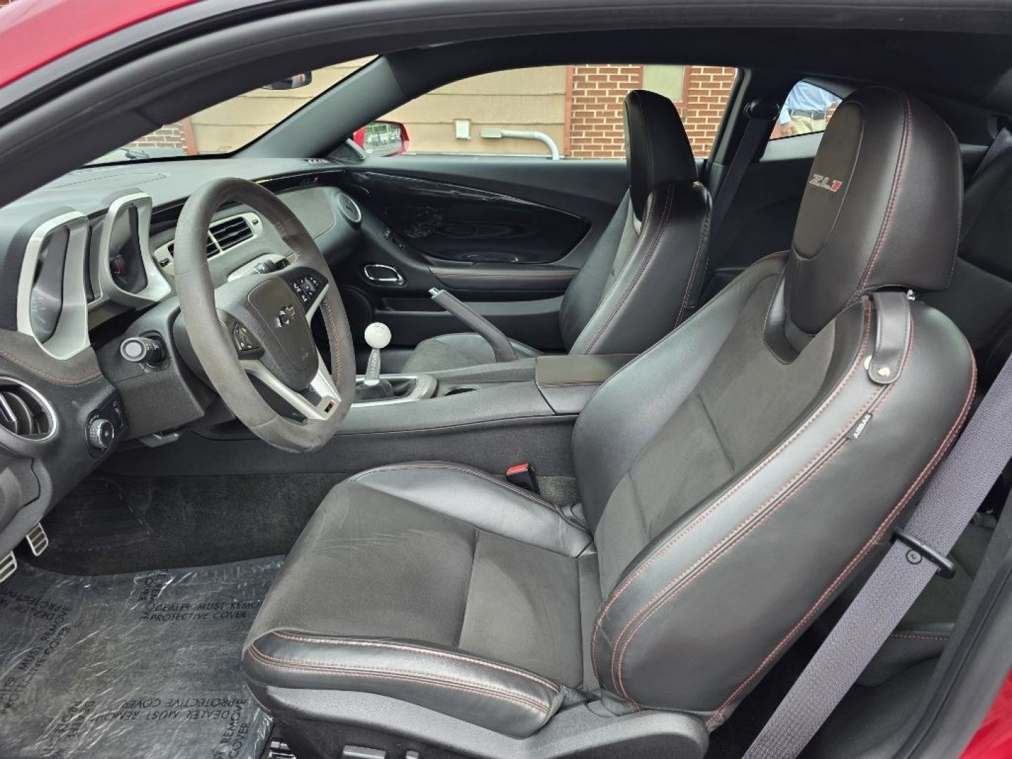 2015 RED CHEVROLET CAMARO ZL1 (2G1FL1EP0F9) with an 6.2L engine, Automatic transmission, located at 117 North Cameron Street, Harrisburg, PA, 17101, (717) 963-8962, 40.266762, -76.875259 - CASH DEAL ONLY R-TITLE $29,995- Photo#11
